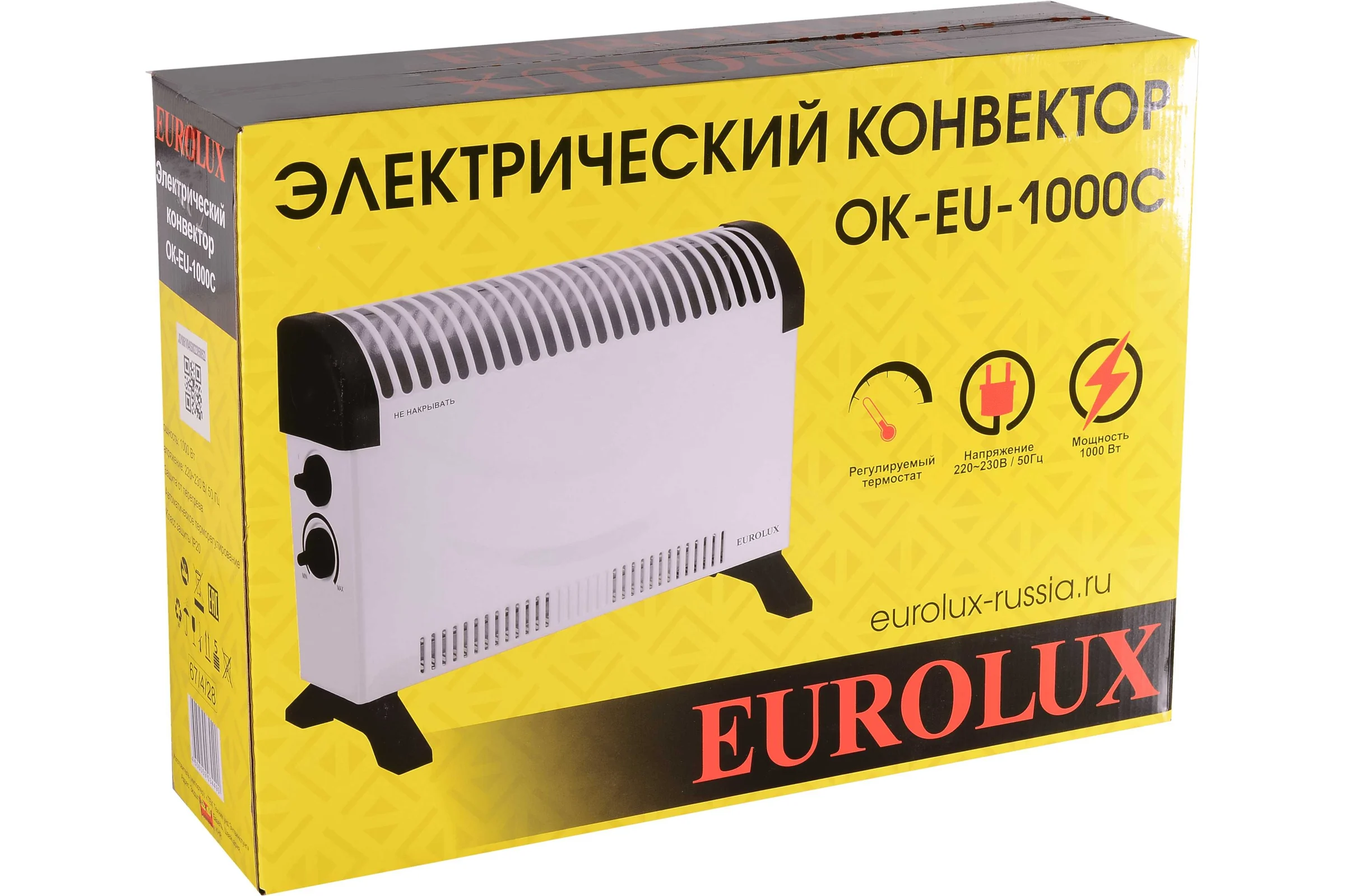 Конвектор Eurolux ОК-EU-1000C 67/4/28