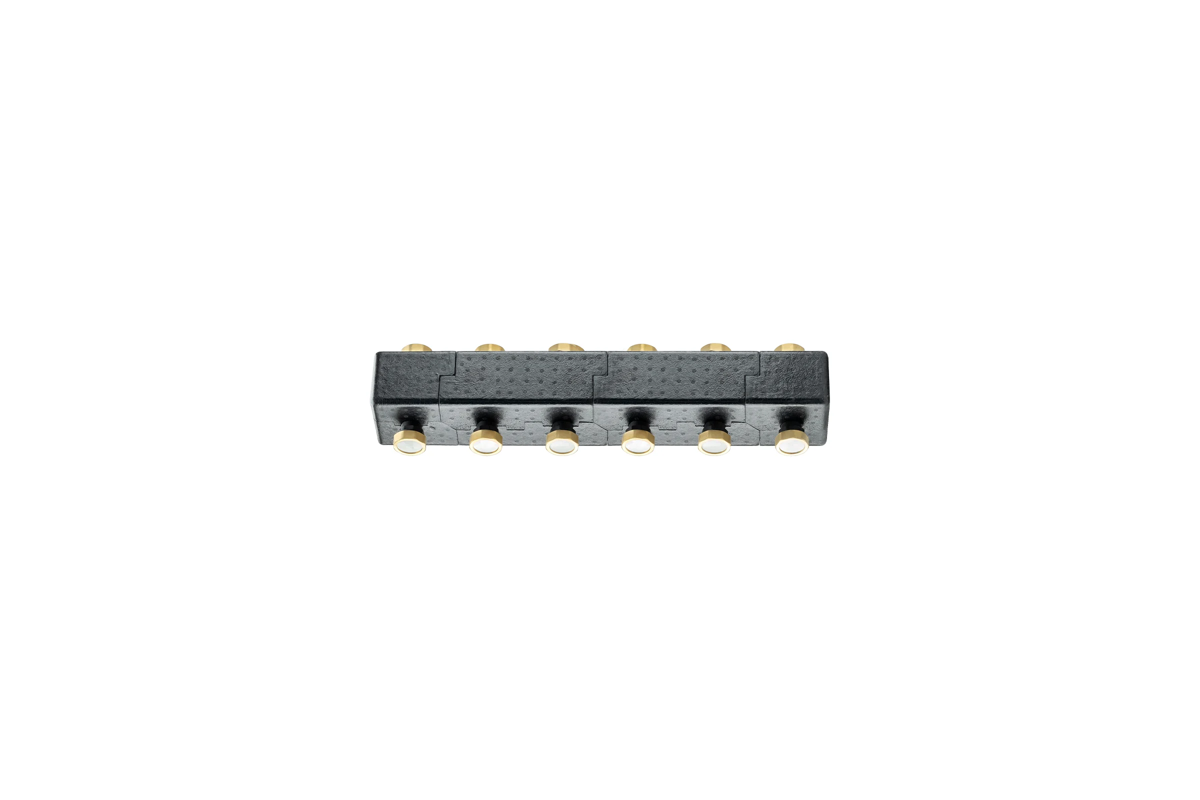 Коллектор распределительный в теплоизоляции PROFACTOR 1 1/2x6 вых PF PU 1057.6