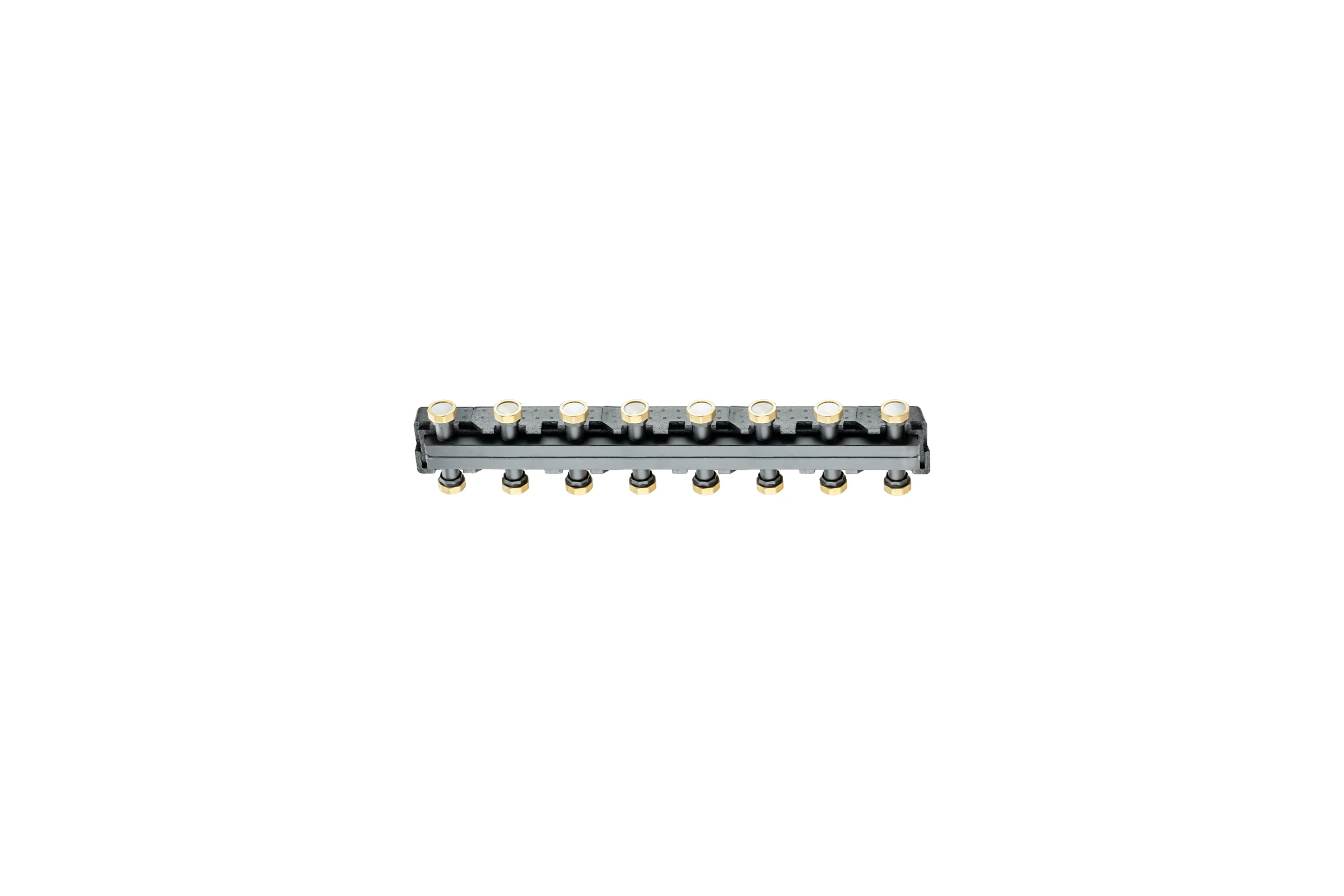 Коллектор распределительный в теплоизоляции PROFACTOR 1 1/2x8 вых PF PU 1057.8