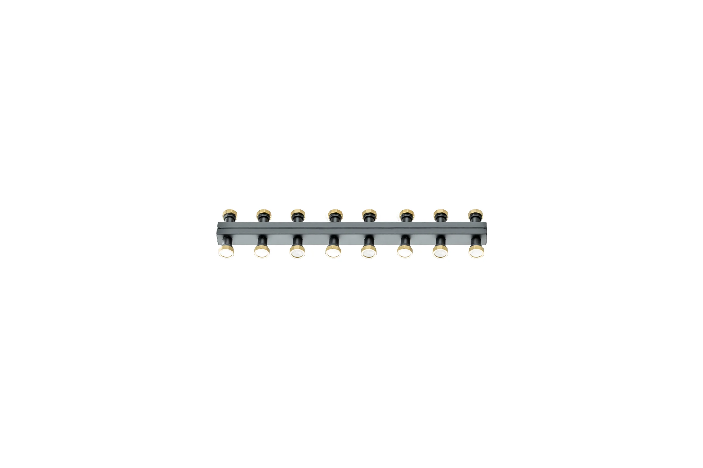 Коллектор распределительный в теплоизоляции PROFACTOR 1 1/2x8 вых PF PU 1057.8