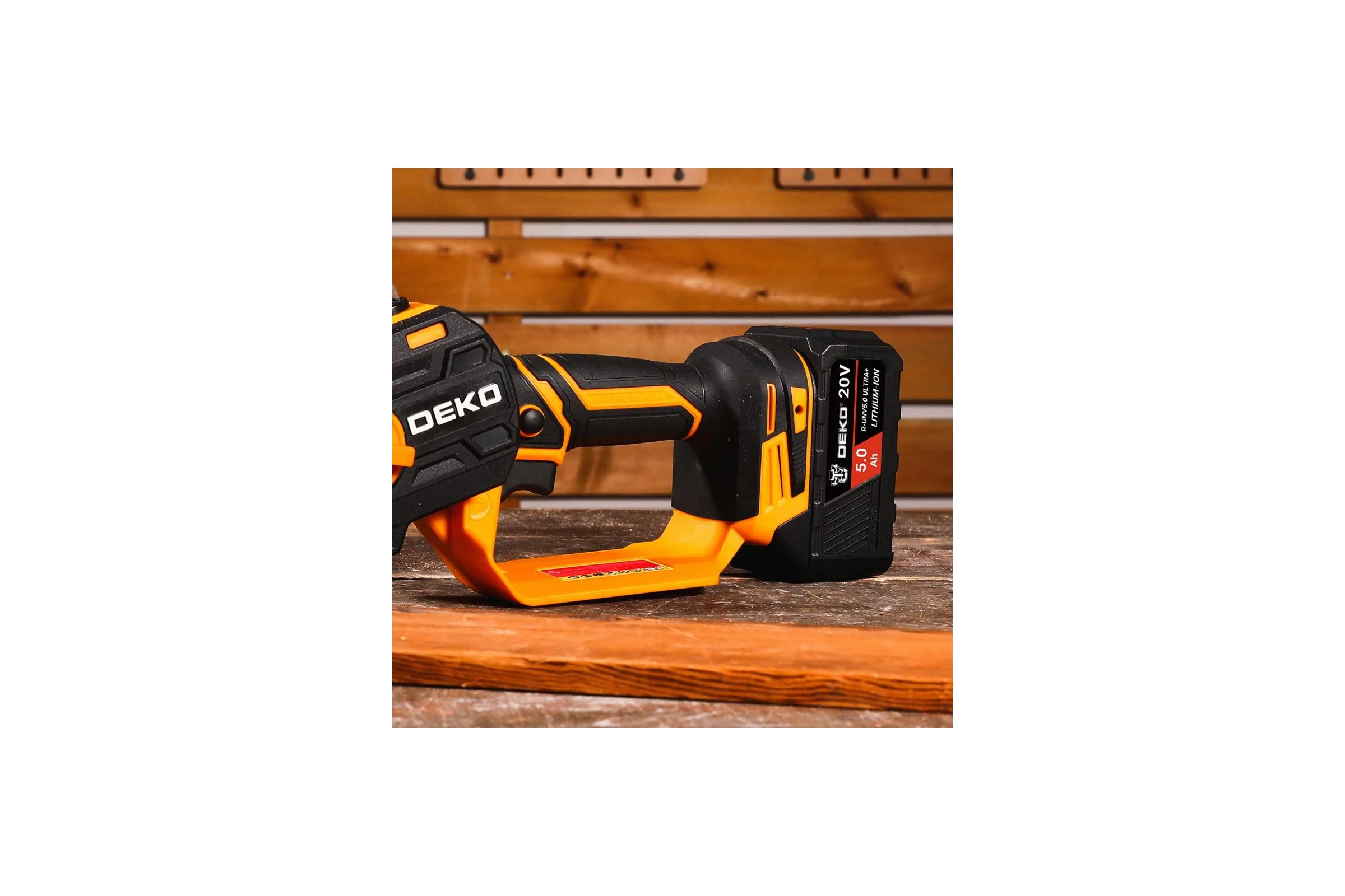 Аккумулятор DEKO R-UNV5.0 ULTRA+, Li-ion, 20В, 5.0А*ч, с повышенной токоотдачей 083-1018