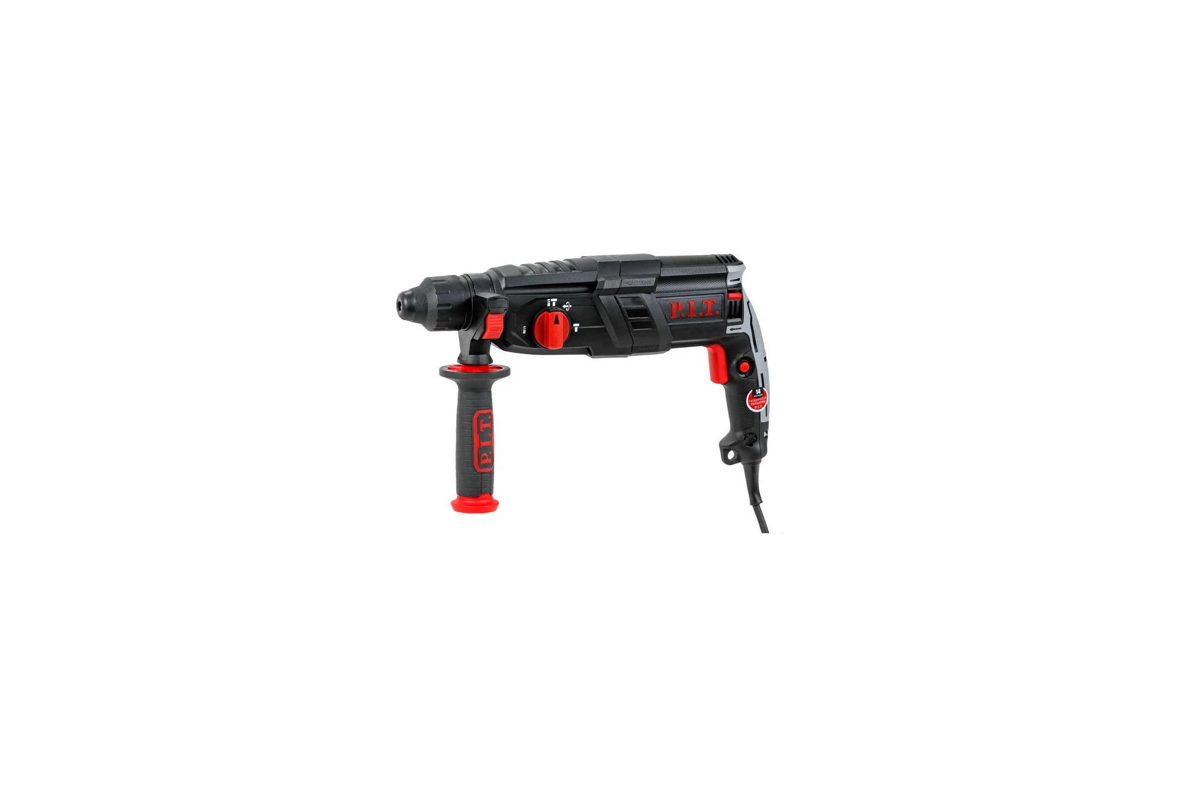 Перфоратор электрический P.I.T. SDS-Plus, горизонт, 1050Вт, 3,2Дж, 3режима, Ø28мм, 0-1100, кейс PBH28-C5