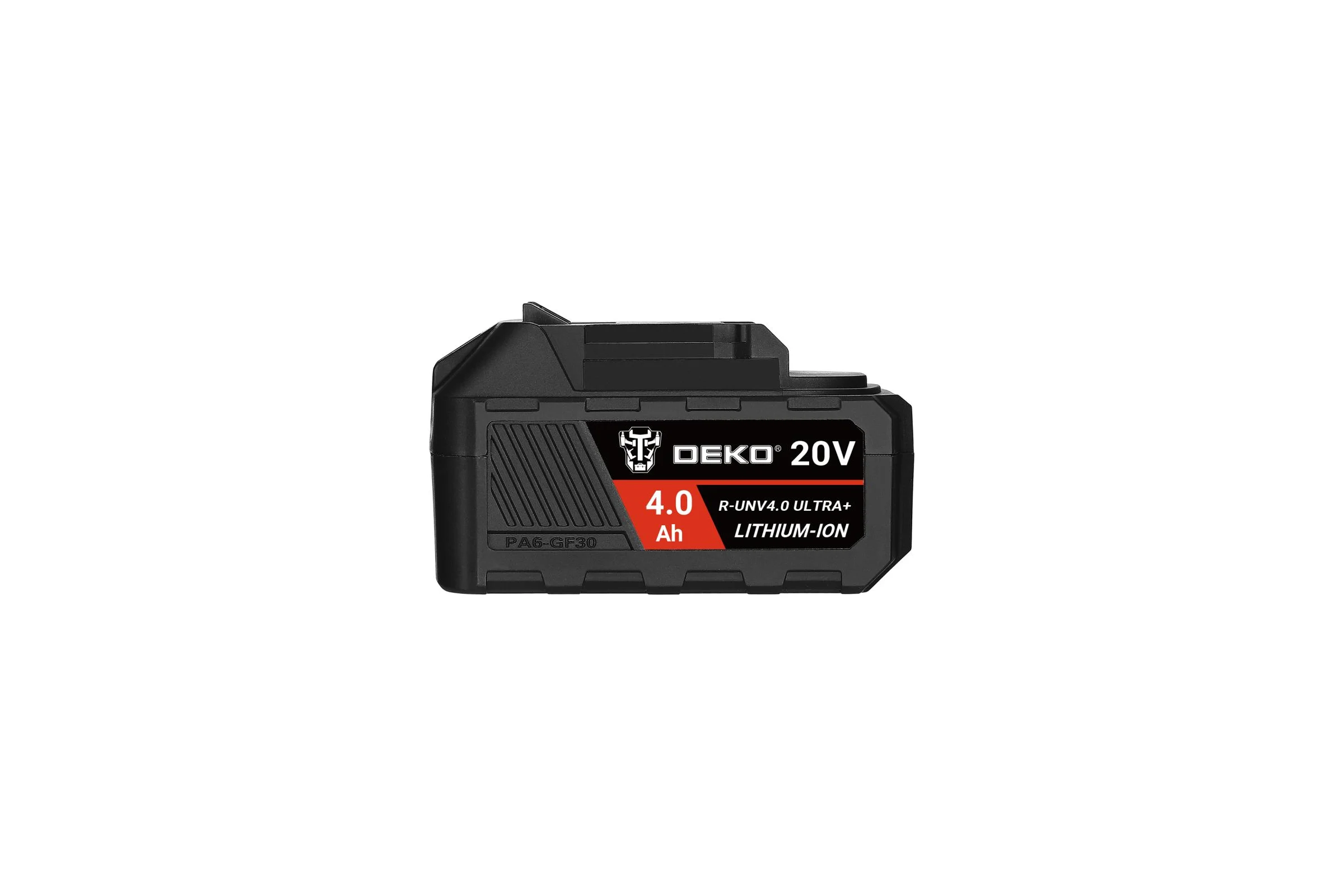 Аккумулятор DEKO R-UNV4.0 ULTRA+, Li-ion, 20В, 4.0А_ч, с повышенной токоотдачей 083-1017