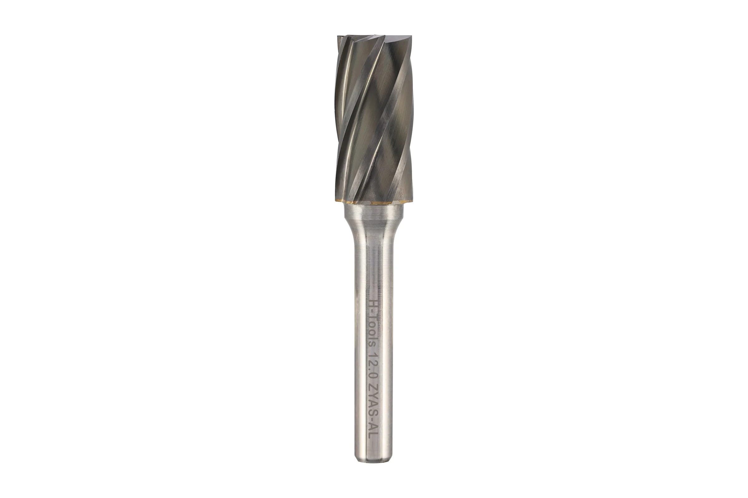 Бор-фреза твердосплавная H-Tools форма B(ZYAS), 12,0x25x65, S=6мм, HM ALU 116018AHT