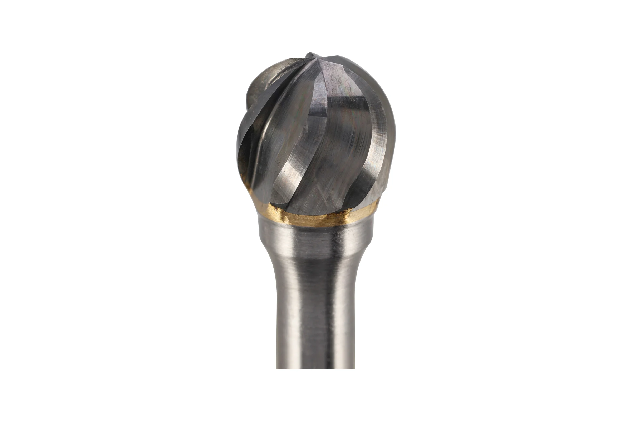 Бор-фреза твердосплавная H-Tools форма D(KUD), 12,0x10x52, S=6мм, HM ALU 116044AHT