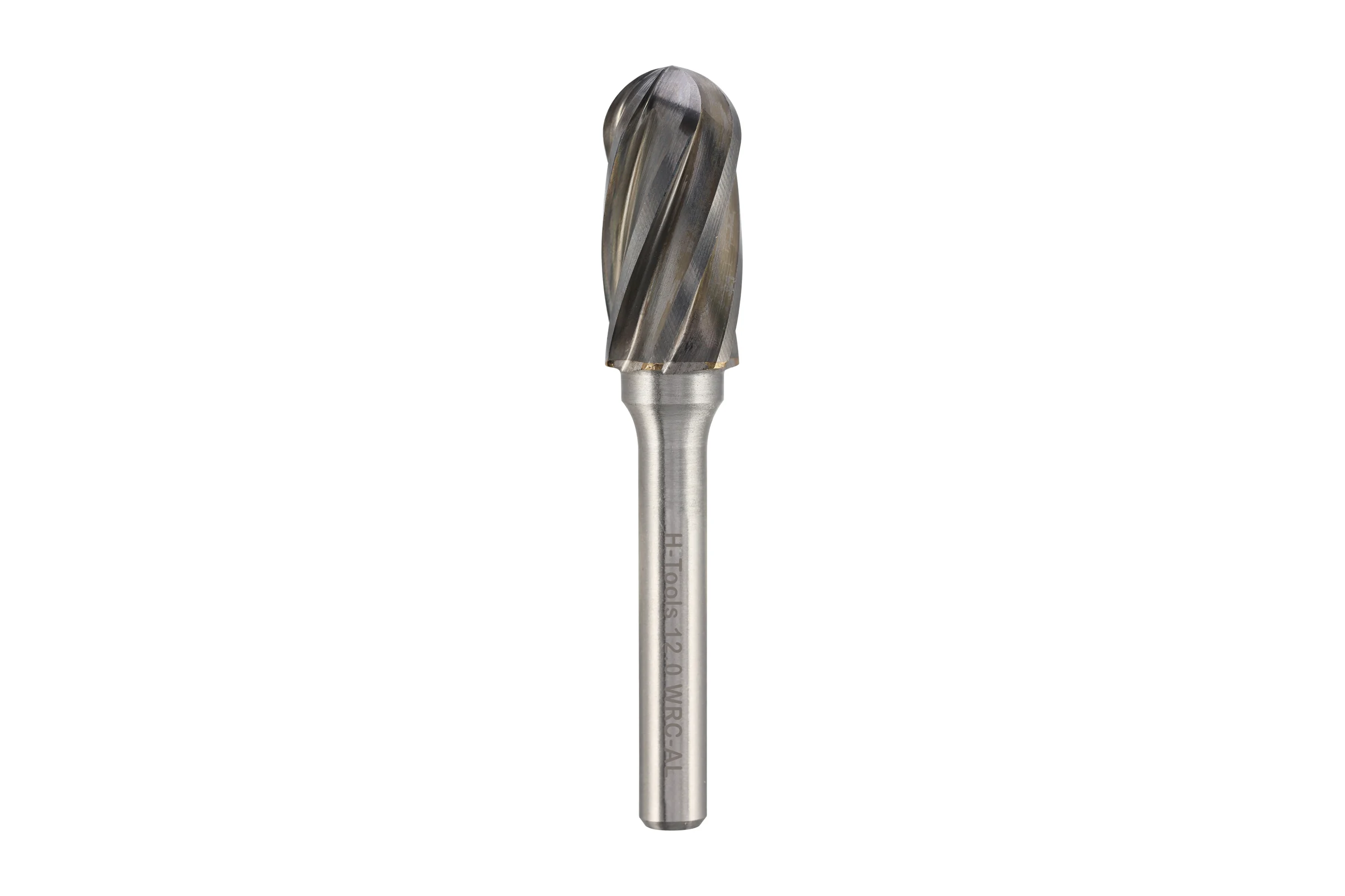 Бор-фреза твердосплавная H-Tools форма C(WRC), 12,0x25x65, S=6мм, HM ALU 116023AHT
