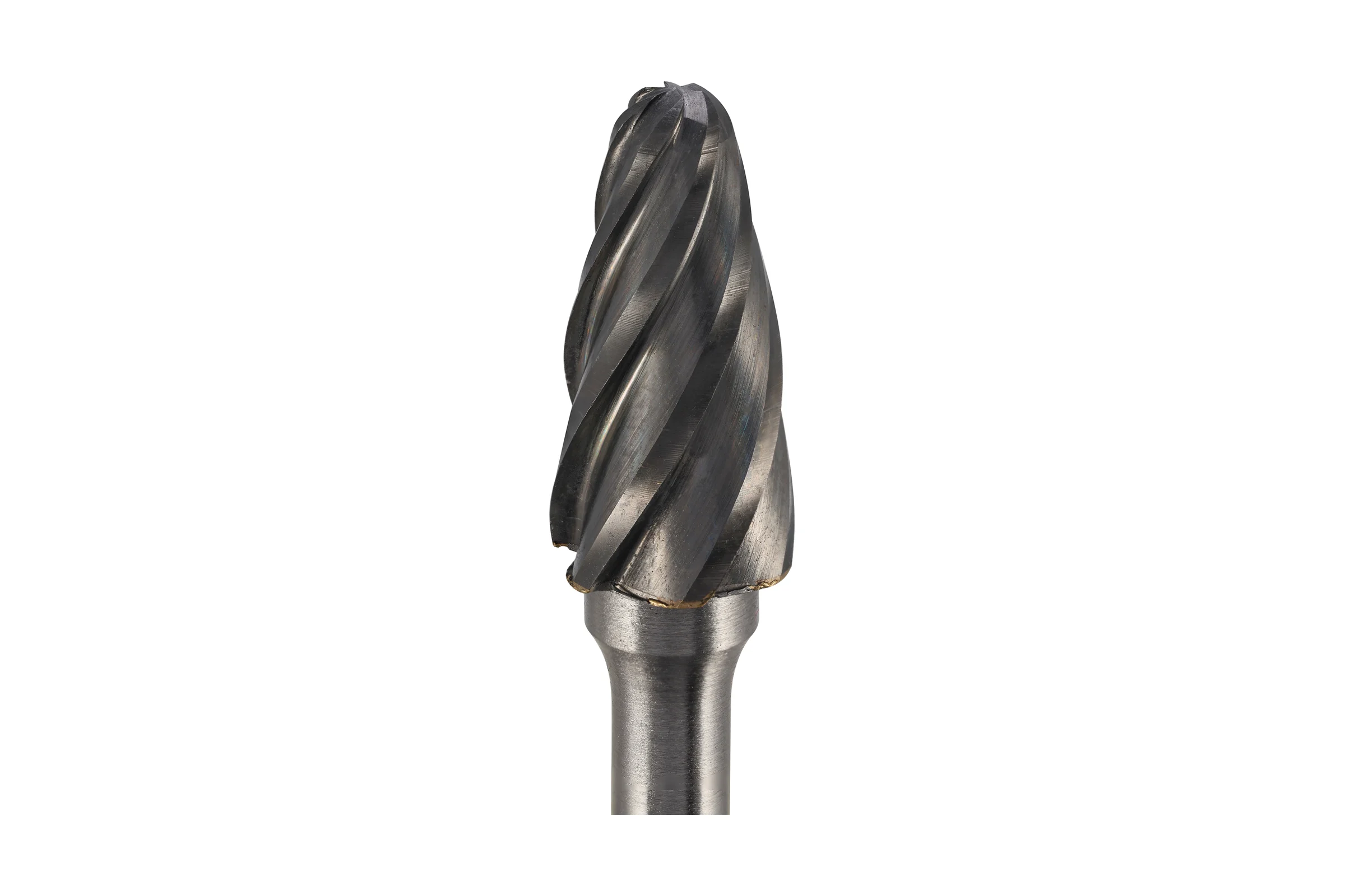 Бор-фреза твердосплавная H-Tools форма F(RBF), 12,0x25x65, S=6мм, HM ALU 116033AHT