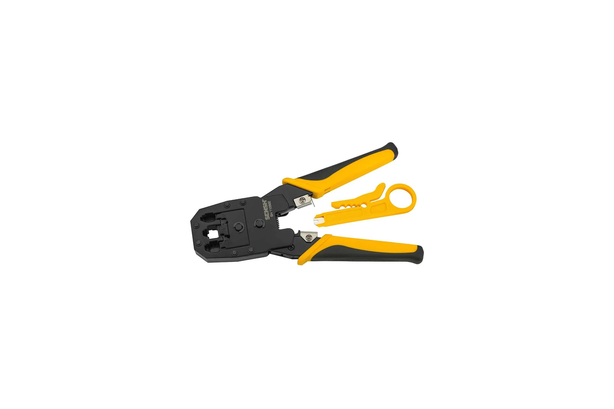 Плоскогубцы для обжима с храповиком SENSH 4-6-8P SH-11056
