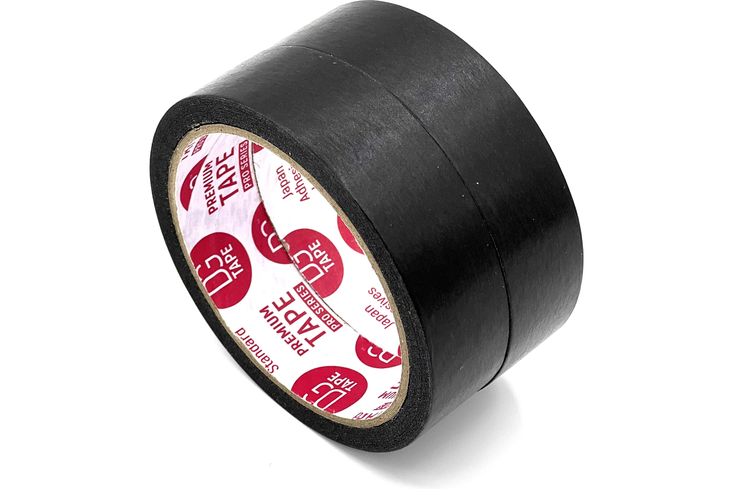Клейкая лента бумажная DGTAPE Masking Tape Professional черная 25мм х 23м MTP2523B