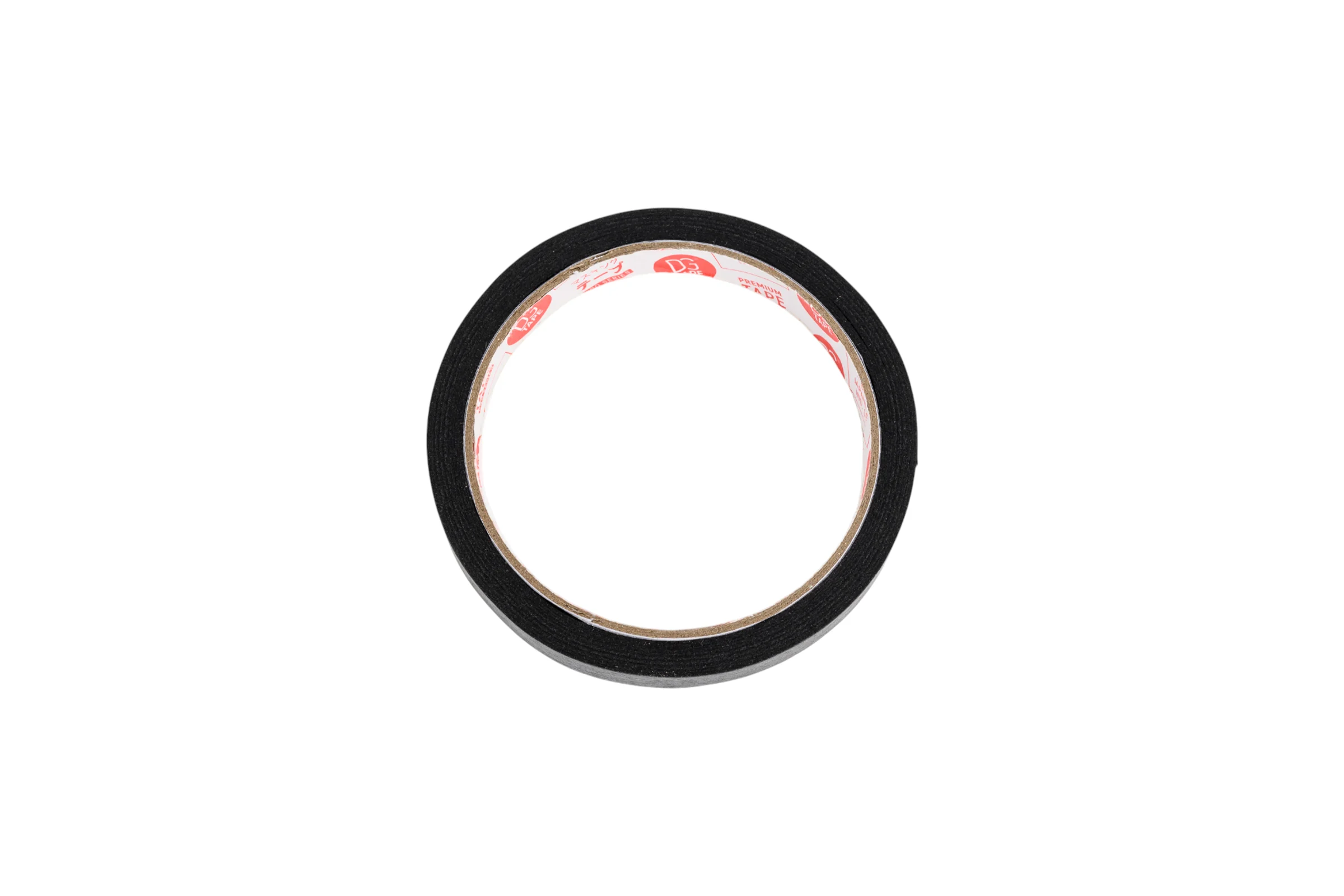 Клейкая лента бумажная черная DGTAPE Masking Tape Professional 12мм х 23м, набор 4 шт. MTP1223B4