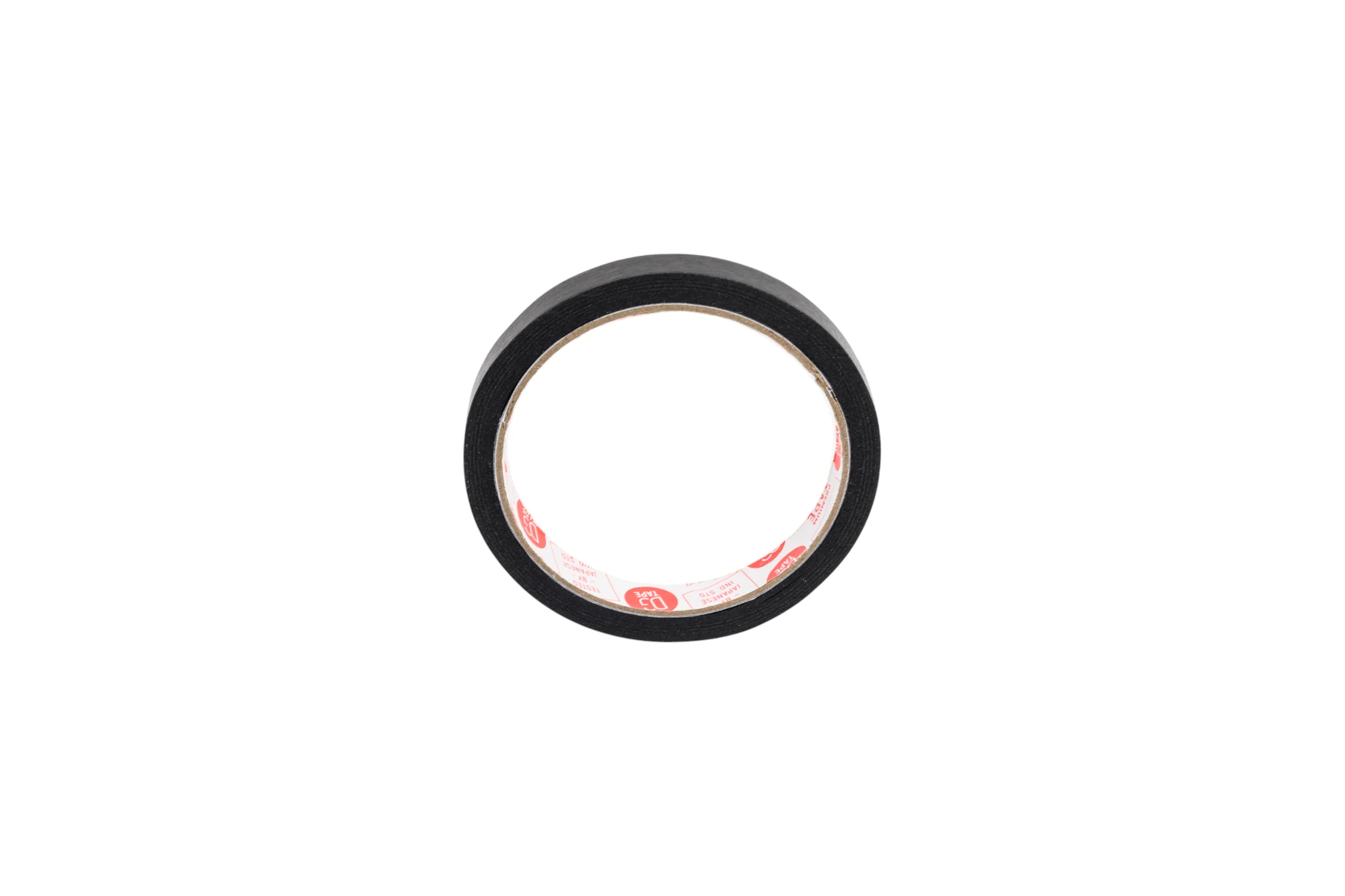 Клейкая лента бумажная черная DGTAPE Masking Tape Professional 12мм х 23м, набор 4 шт. MTP1223B4
