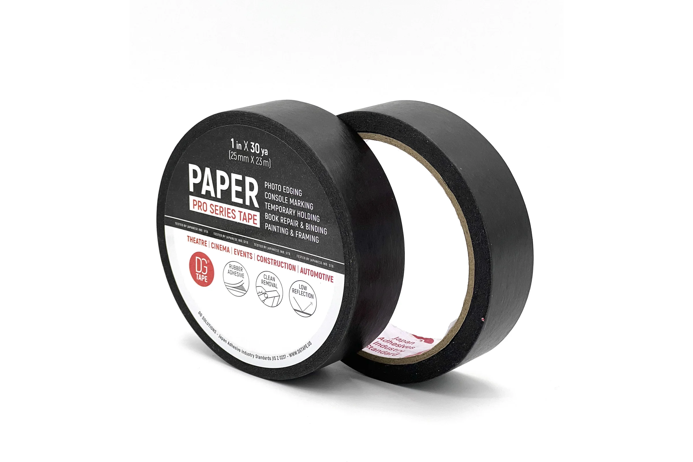 Клейкая лента бумажная DGTAPE Masking Tape Professional зеленая 25мм х 23м MTP2523G