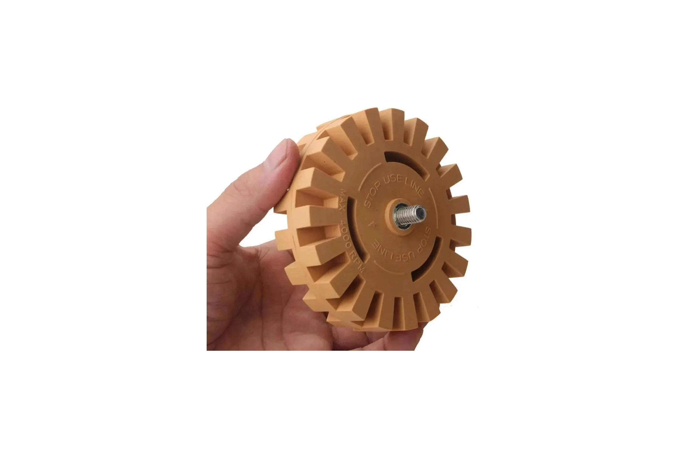 Диск резиновый Vitatools зубчатый 100х25 мм DR-100-25mm