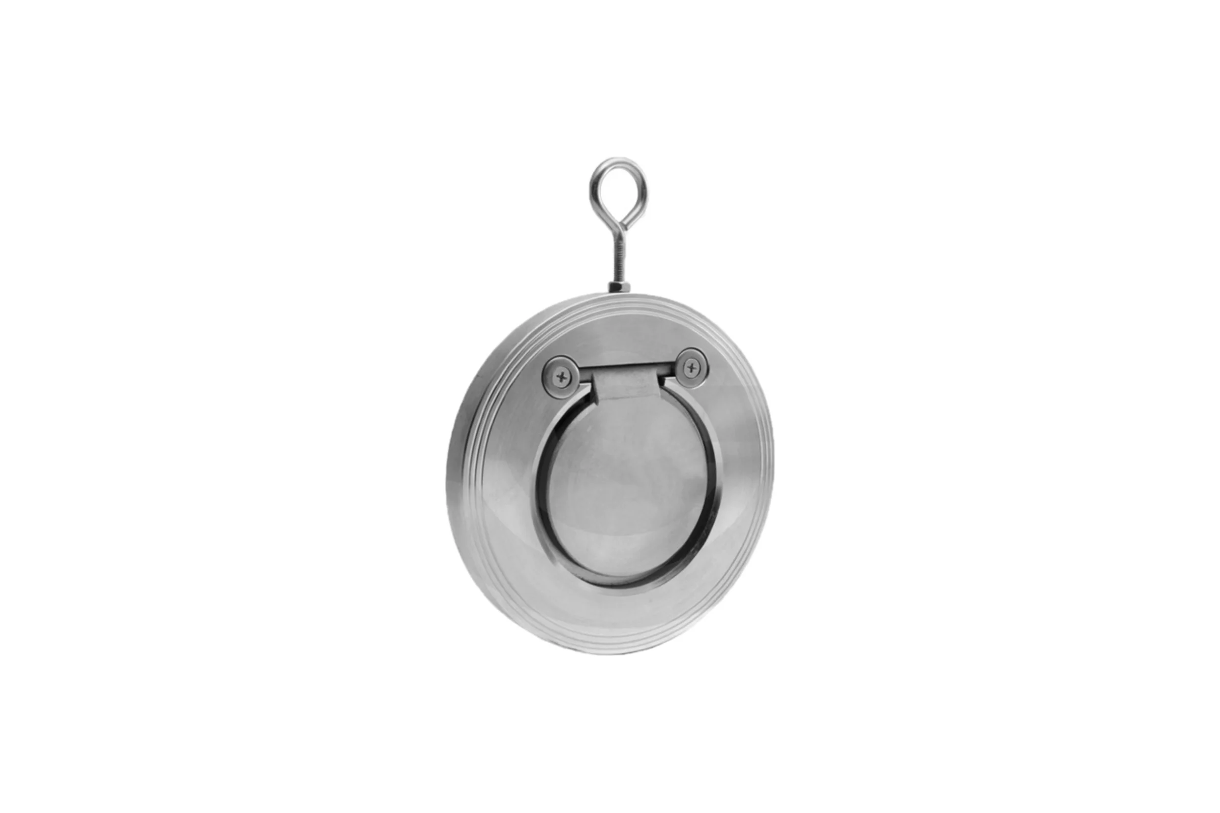 Обратный клапан межфланцевый нержавеющий хлопушка TITAN LOCK DN65, TLCVF65S