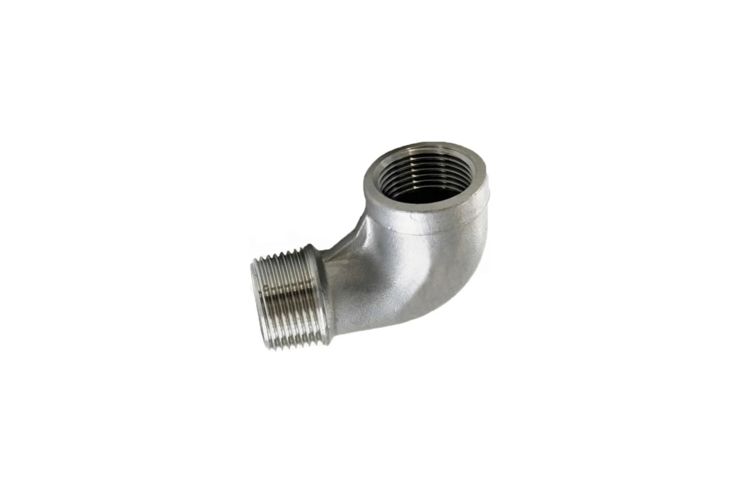 Отвод TITAN LOCK 90 нержавеющий (уголок) НР/ВР, 1 AISI304 TL100ELMF
