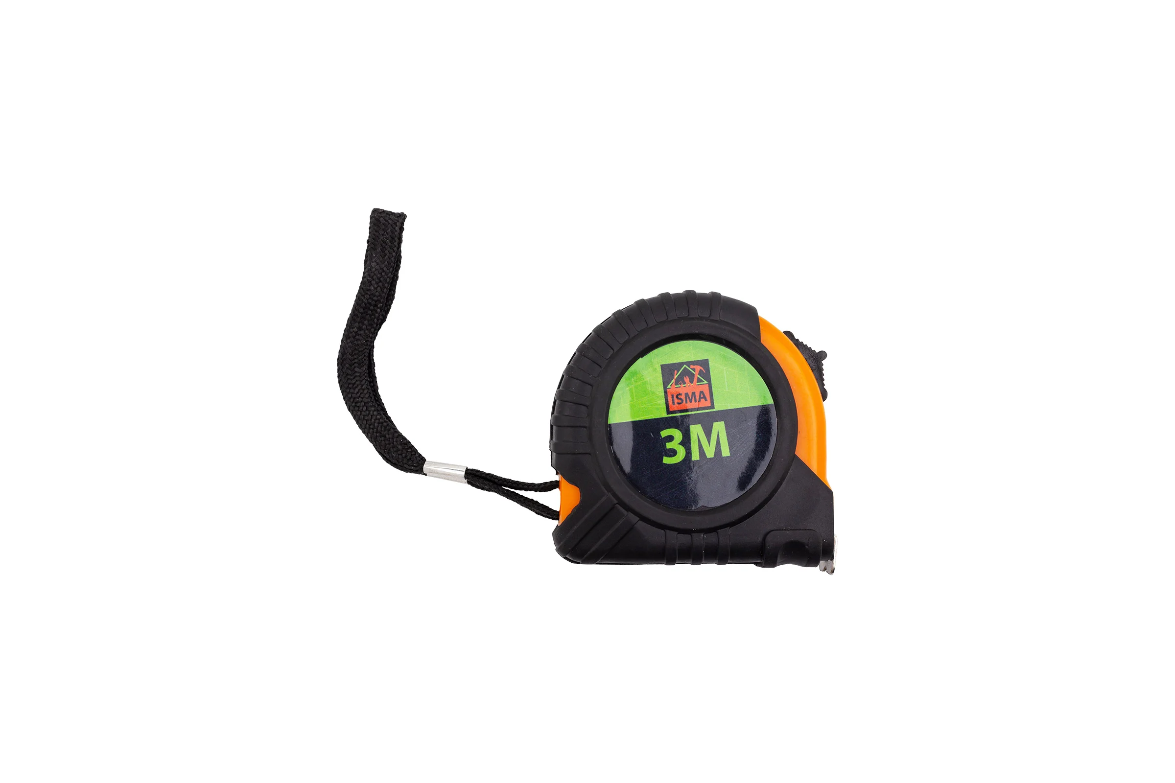 Рулетка измерительная ISMA 3 м, 12 мм (длина до излома ленты 1 м) ISMA-5096P312(45703)