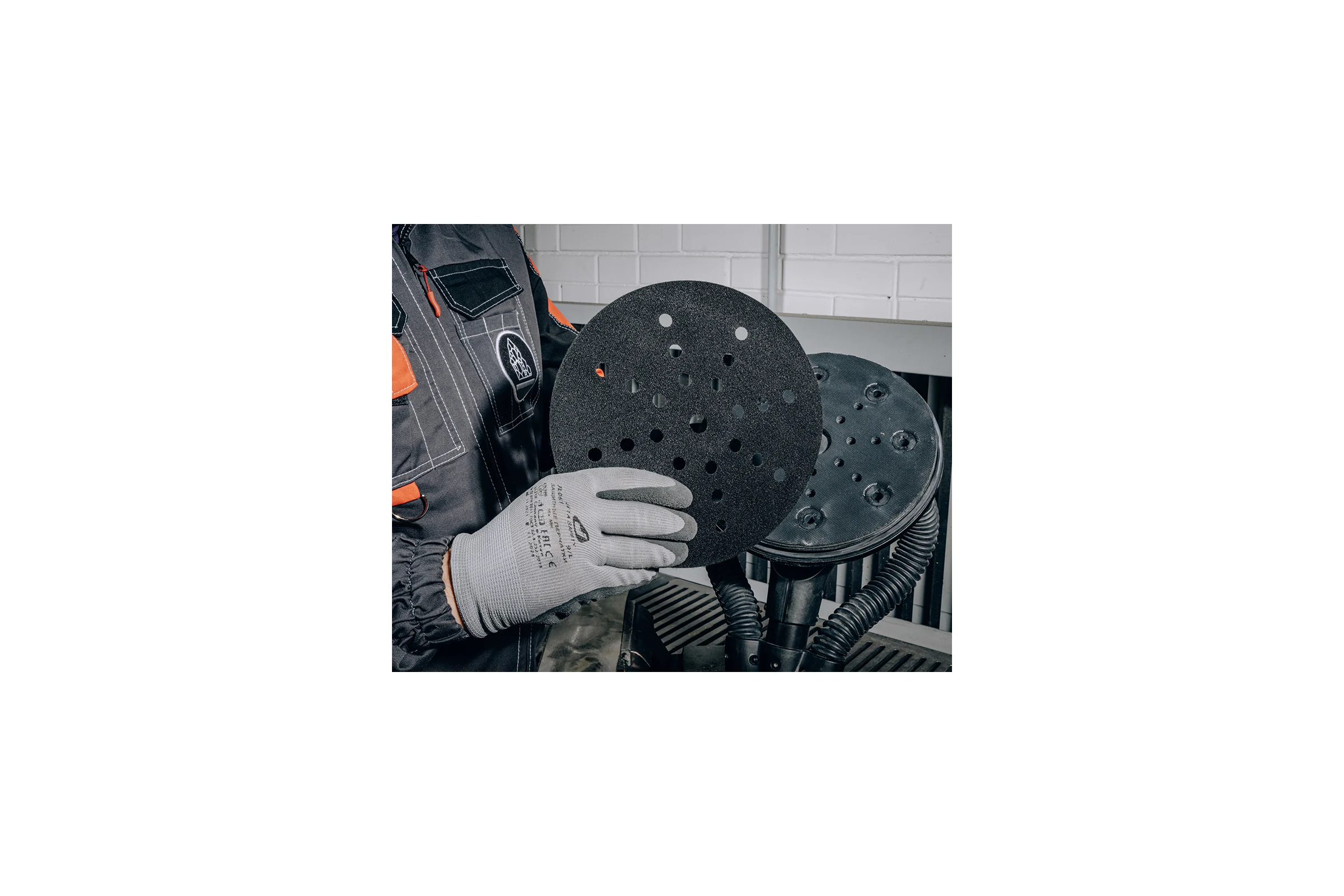 Защитная прокладка Abraforce Black Hook D=225мм 25 отв. AFBH00022525/01
