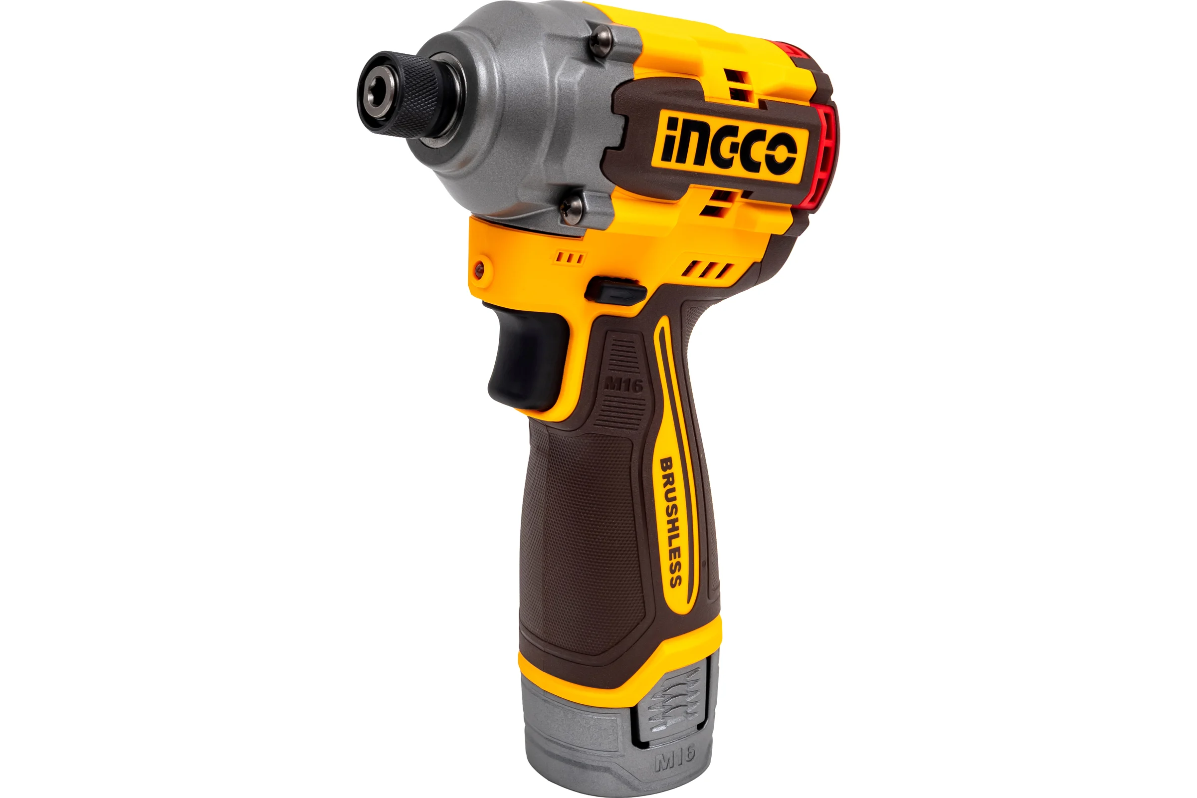 Аккумуляторный ударный шуруповерт INGCO 16В 170 Нм INDUSTRIAL CIRLI16178