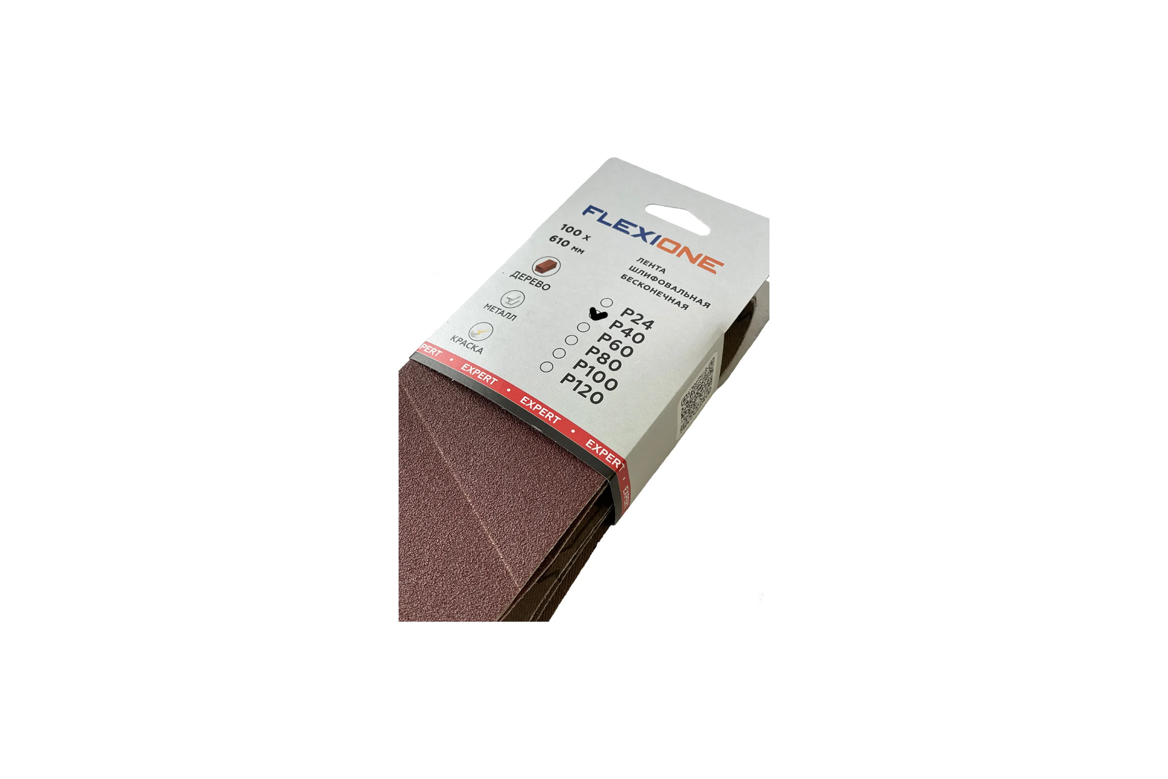 Лента Flexione 100x610мм, P40, Expert3ш 80001102