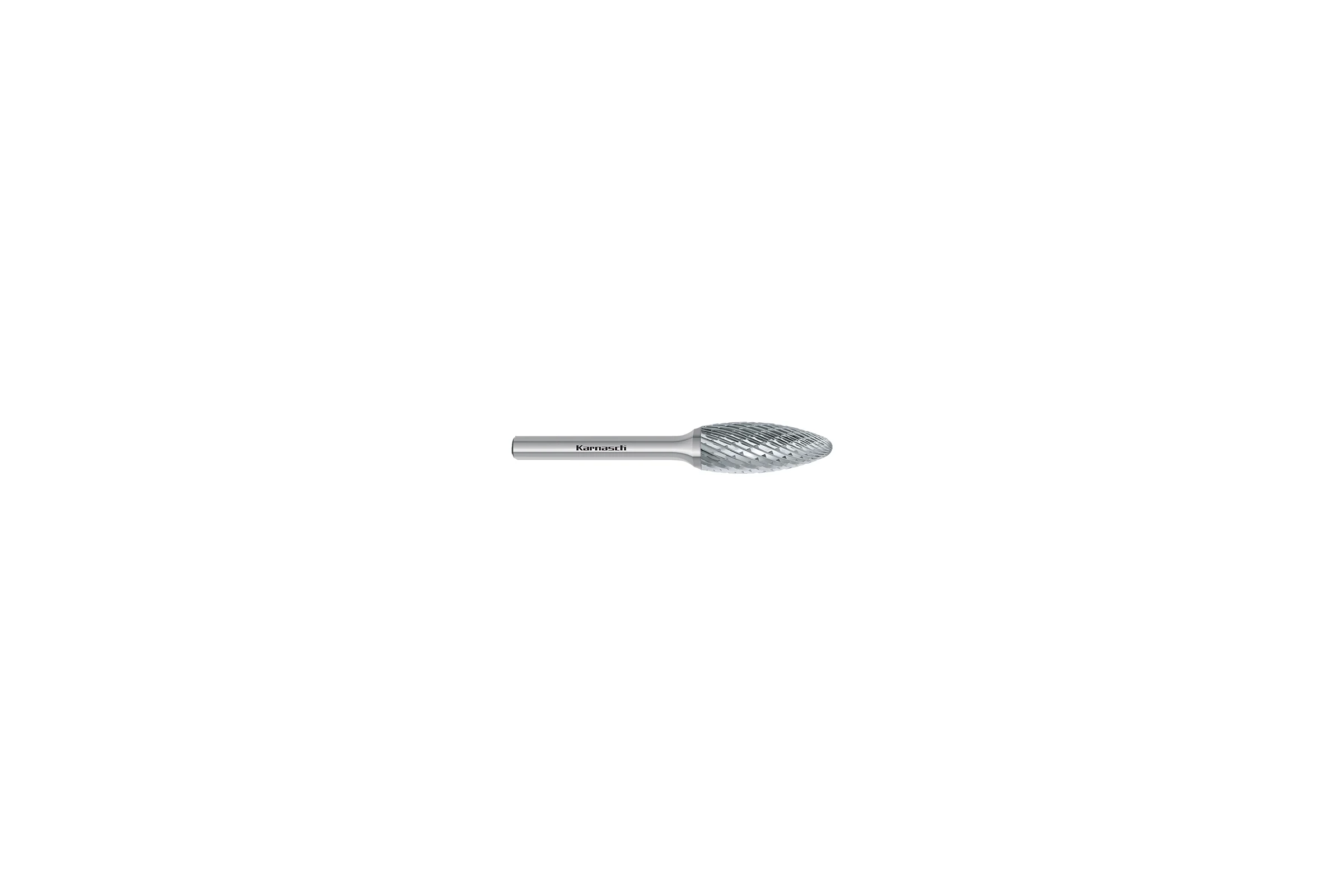 Бор-фреза Karnasch (язычок пламени) 12x30x6х75 (DIN) VALUETOOL 113071-026H HP-3