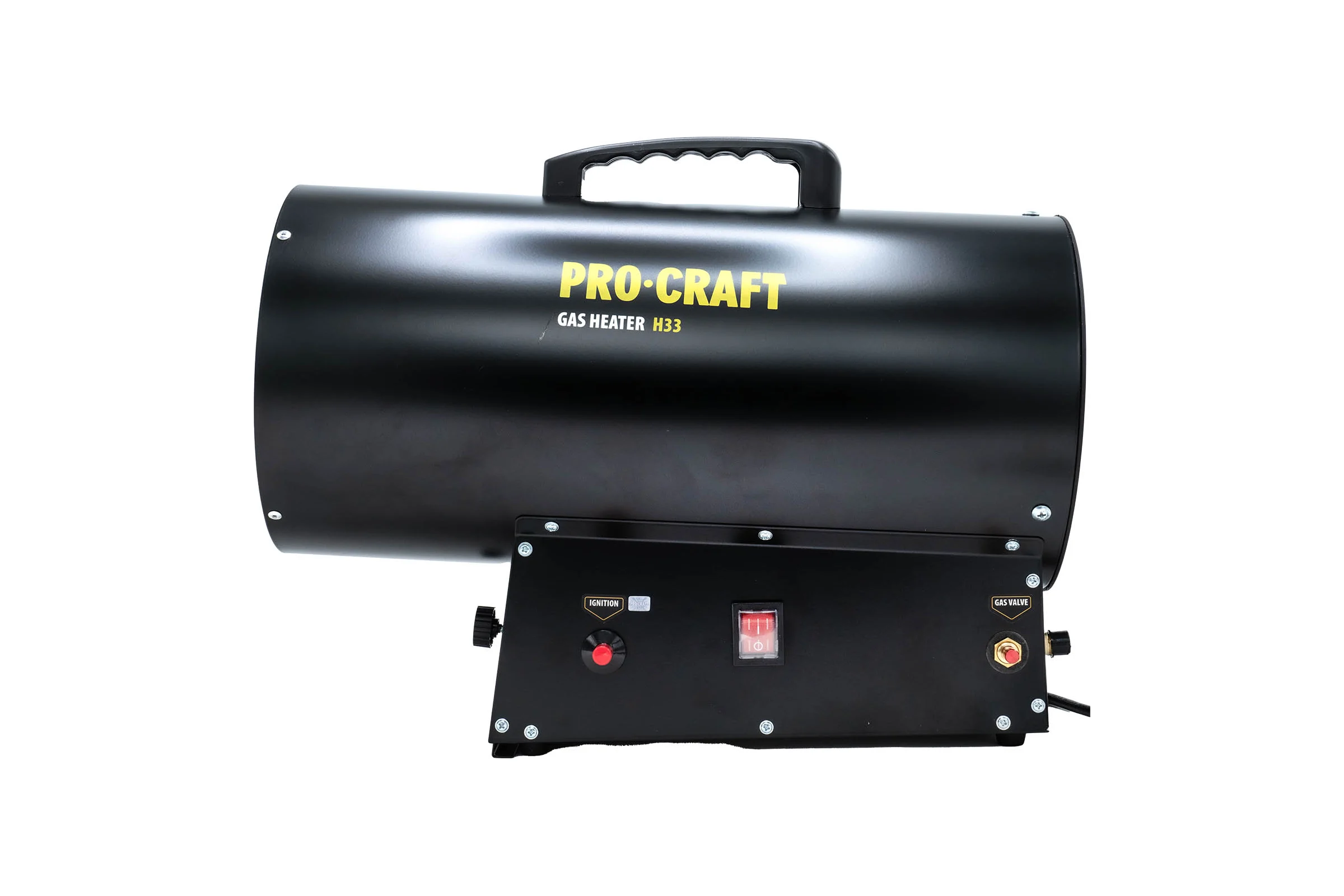 Тепловая пушка газовая Procraft 33 кВт, 650 м3/час, 2,18 кг/час H33