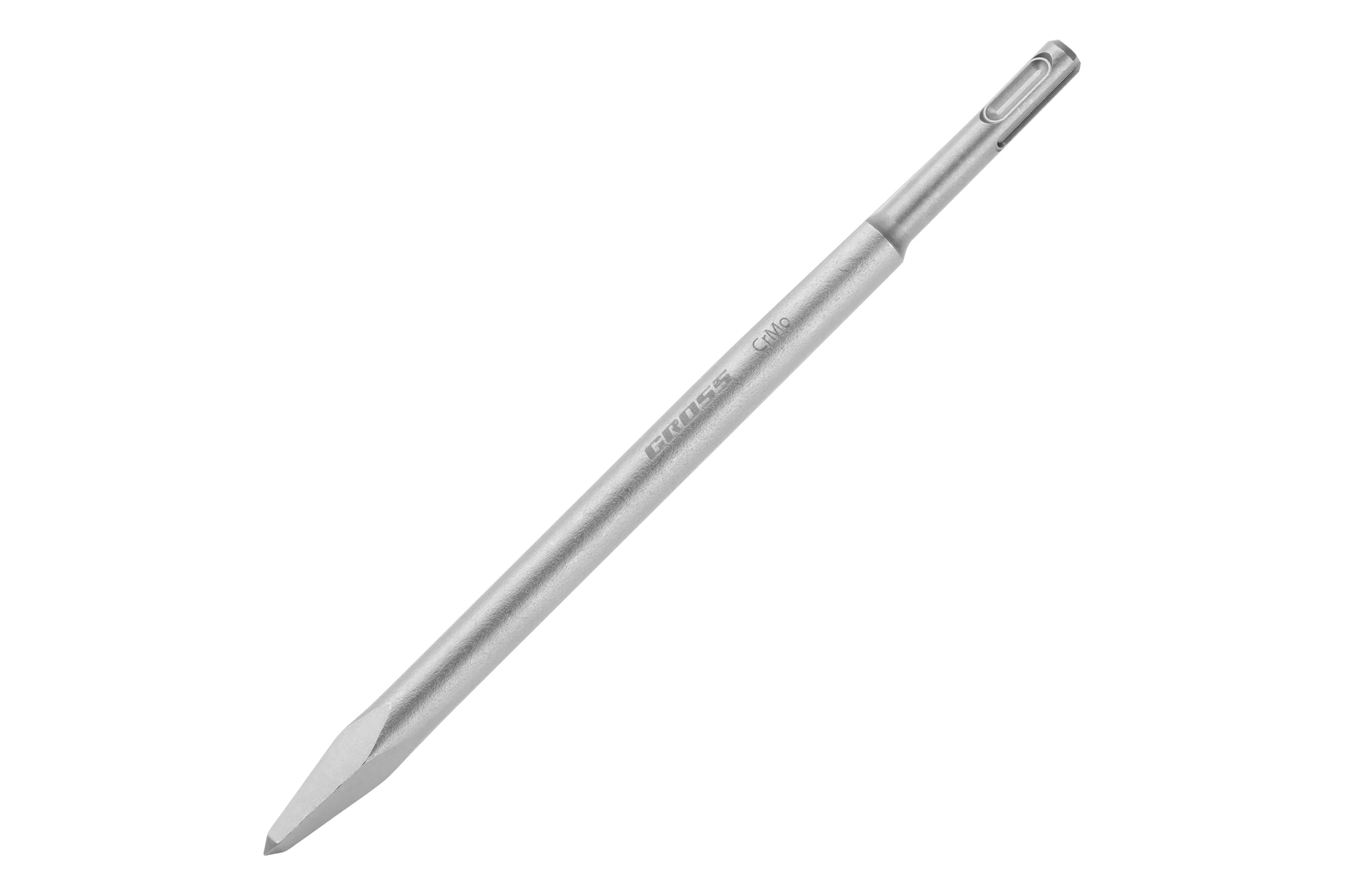 Зубило пикообразное GROSS 250мм, CrMo, SDS PLUS 703142