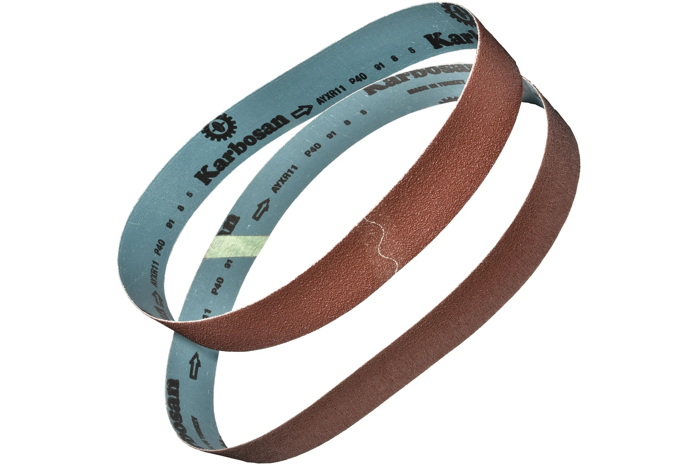 Набор шлифовальных абразивных лент для гриндера ABRAFORM PRO-Grind (15 шт.; 50x915; Р36-500) ABRM-PROGRIND-50-915