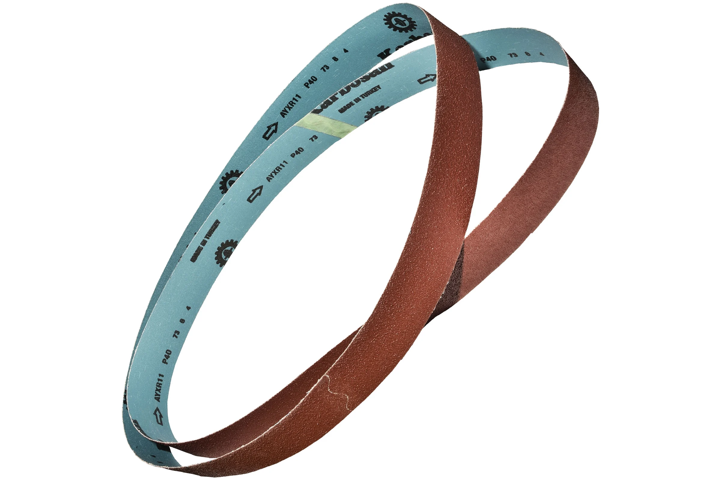 Набор шлифовальных абразивных лент для гриндера ABRAFORM PRO-Grind (15 шт.; 50x1250; Р36-500) ABRM-PROGRIND-50-1250