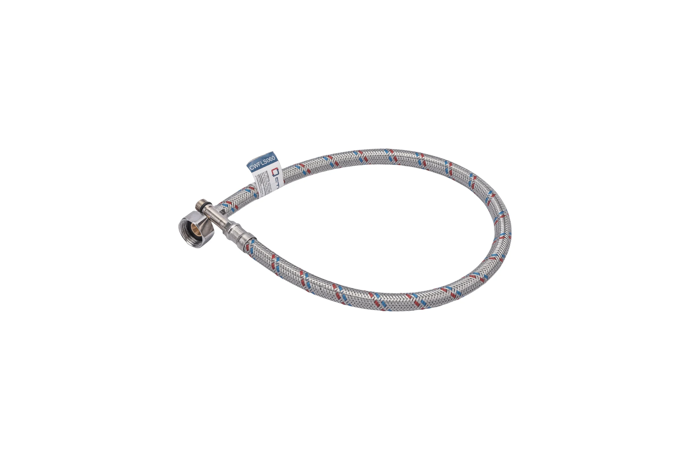 Подводка для смесителей СТМ сталь, 1/2xM10x60 см., длинный штуцер CWFLS060