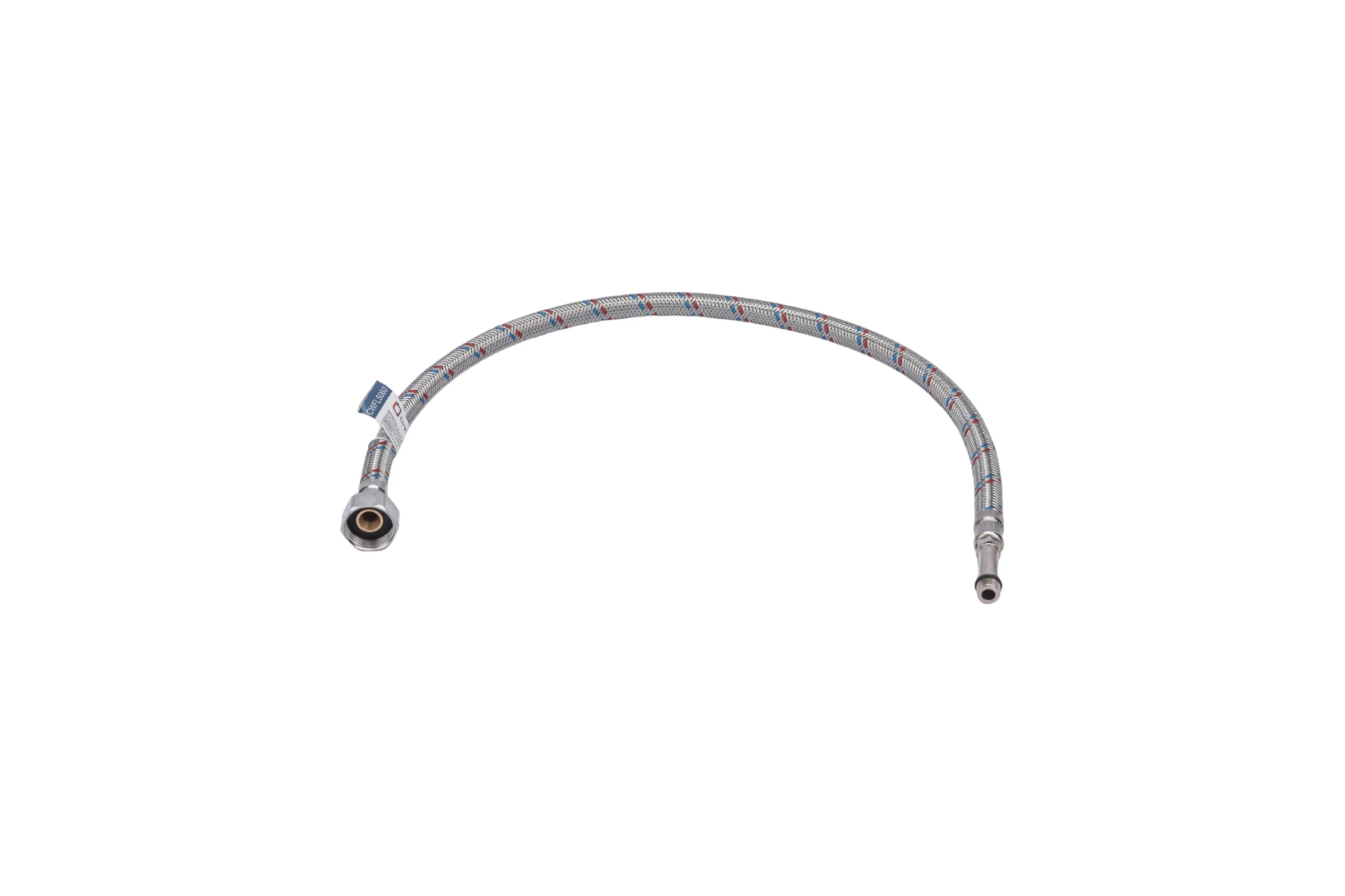 Подводка для смесителей СТМ сталь, 1/2xM10x60 см., длинный штуцер CWFLS060