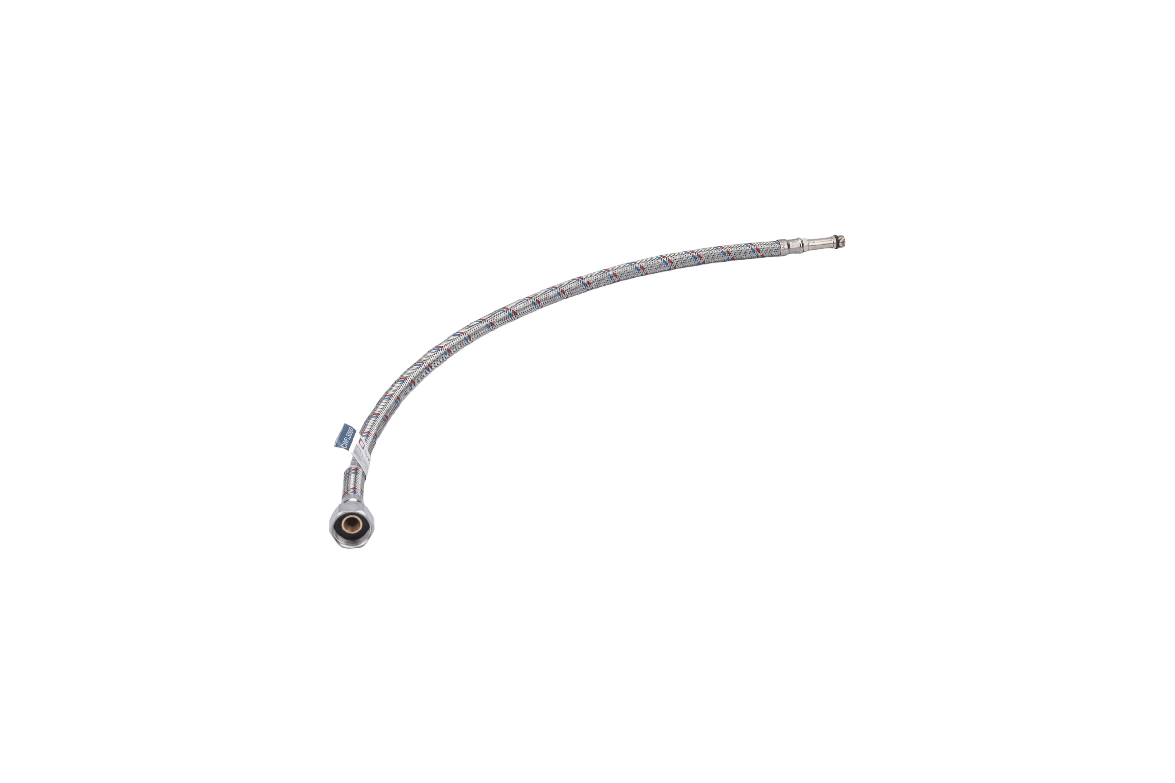 Подводка для смесителей СТМ сталь, 1/2xM10x60 см., длинный штуцер CWFLS060
