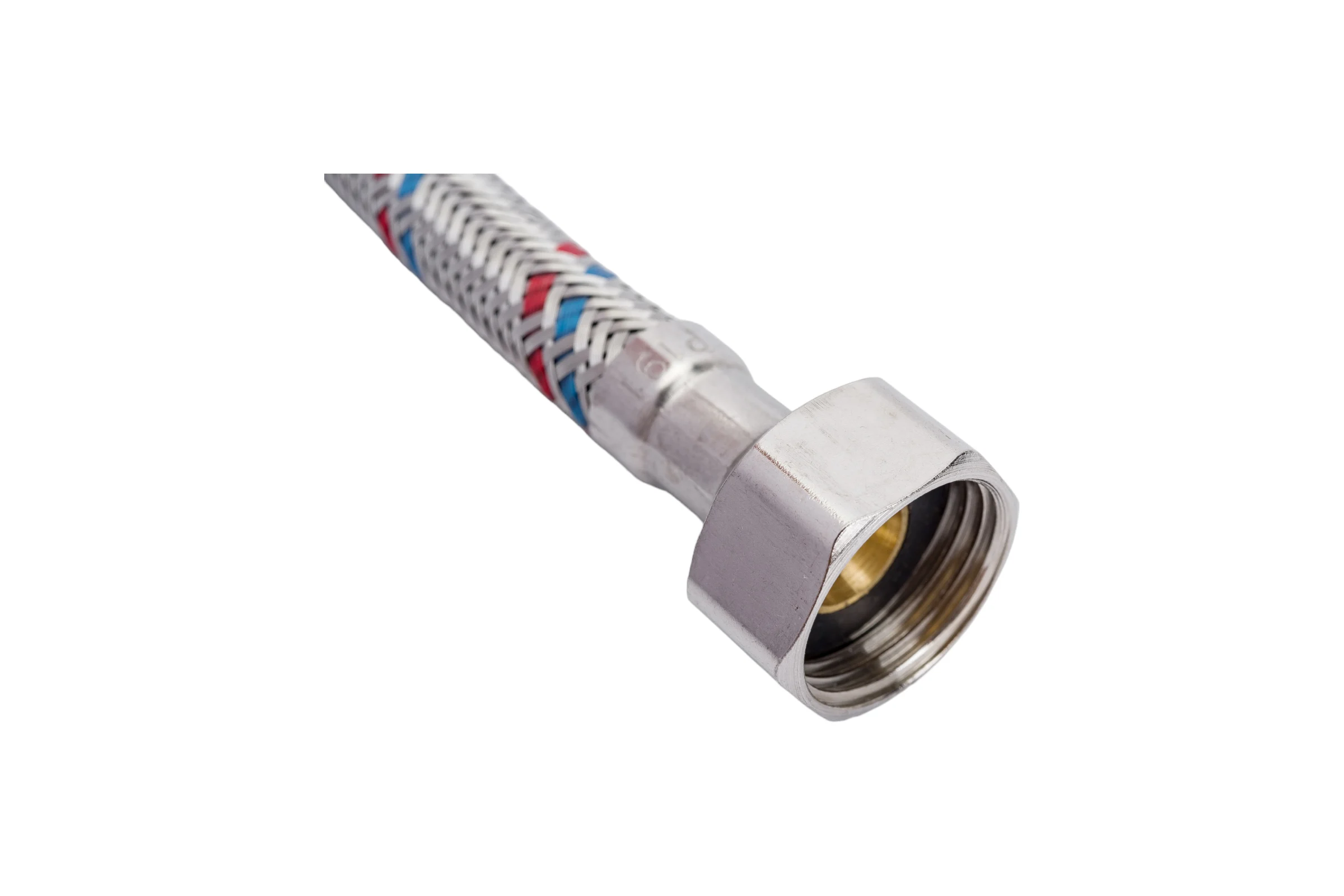 Подводка для смесителей СТМ сталь, 1/2xM10x50 см., длинный штуцер CWFLS050