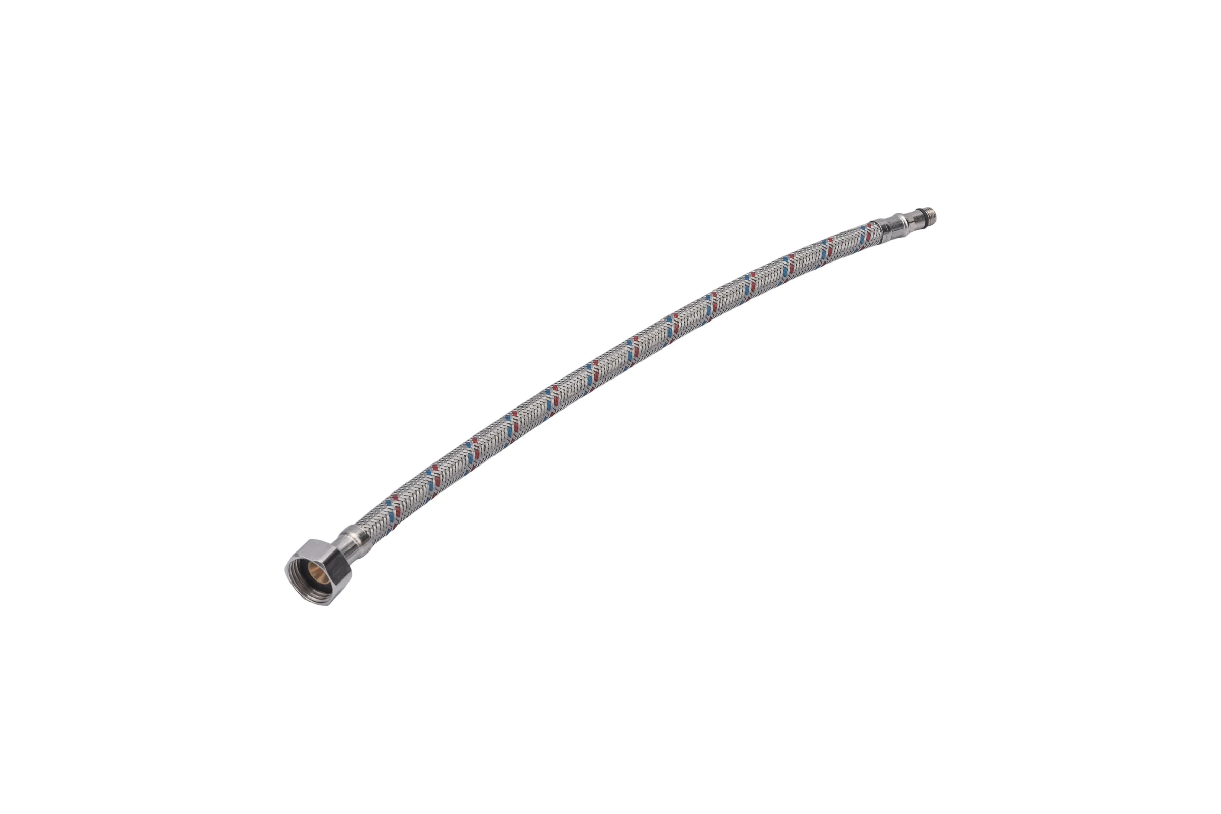 Подводка для смесителей СТМ сталь, 1/2xM10x40 см., короткий. штуцер CWFSS040