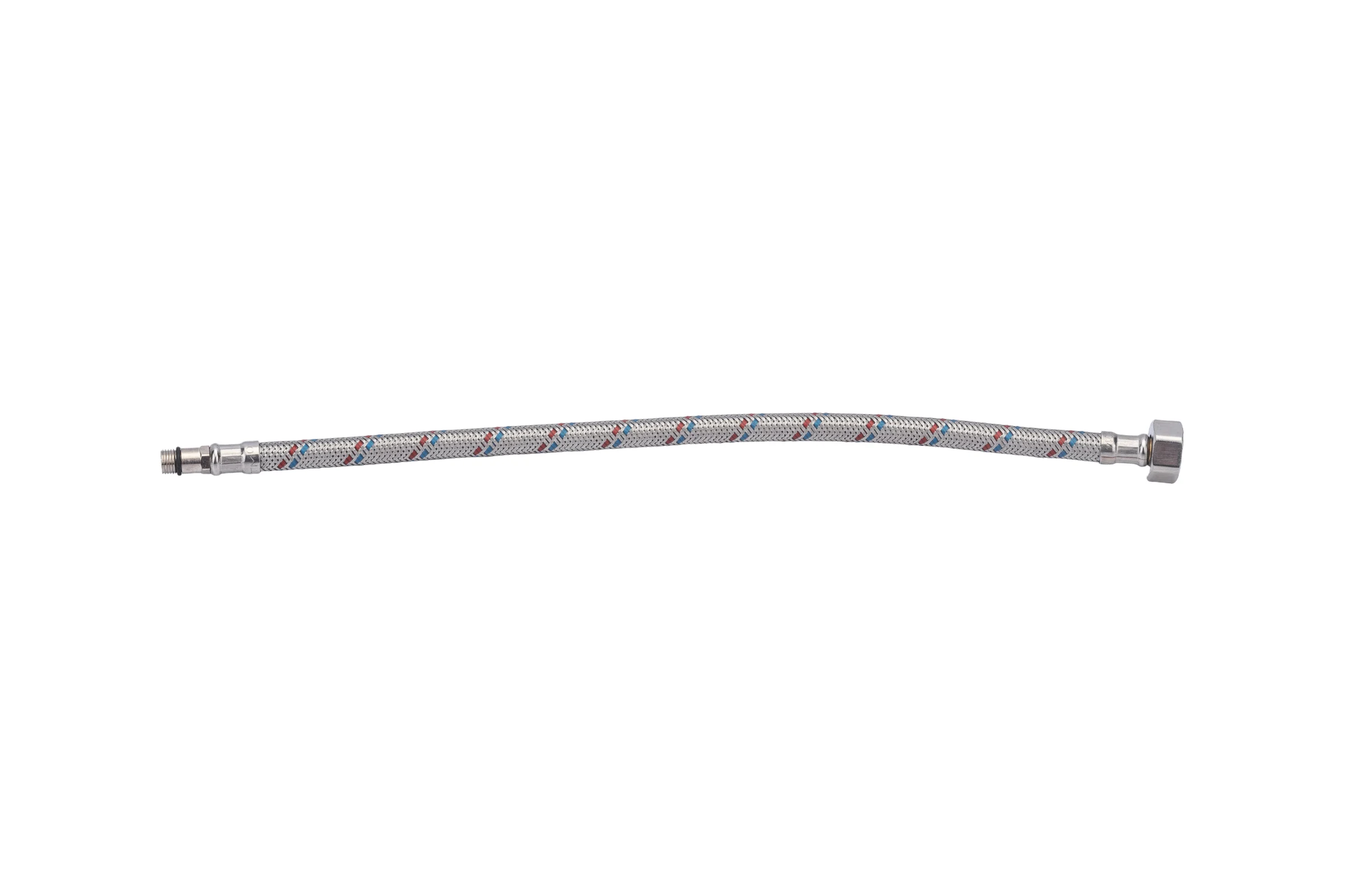 Подводка для смесителей СТМ сталь, 1/2xM10x40 см., короткий. штуцер CWFSS040