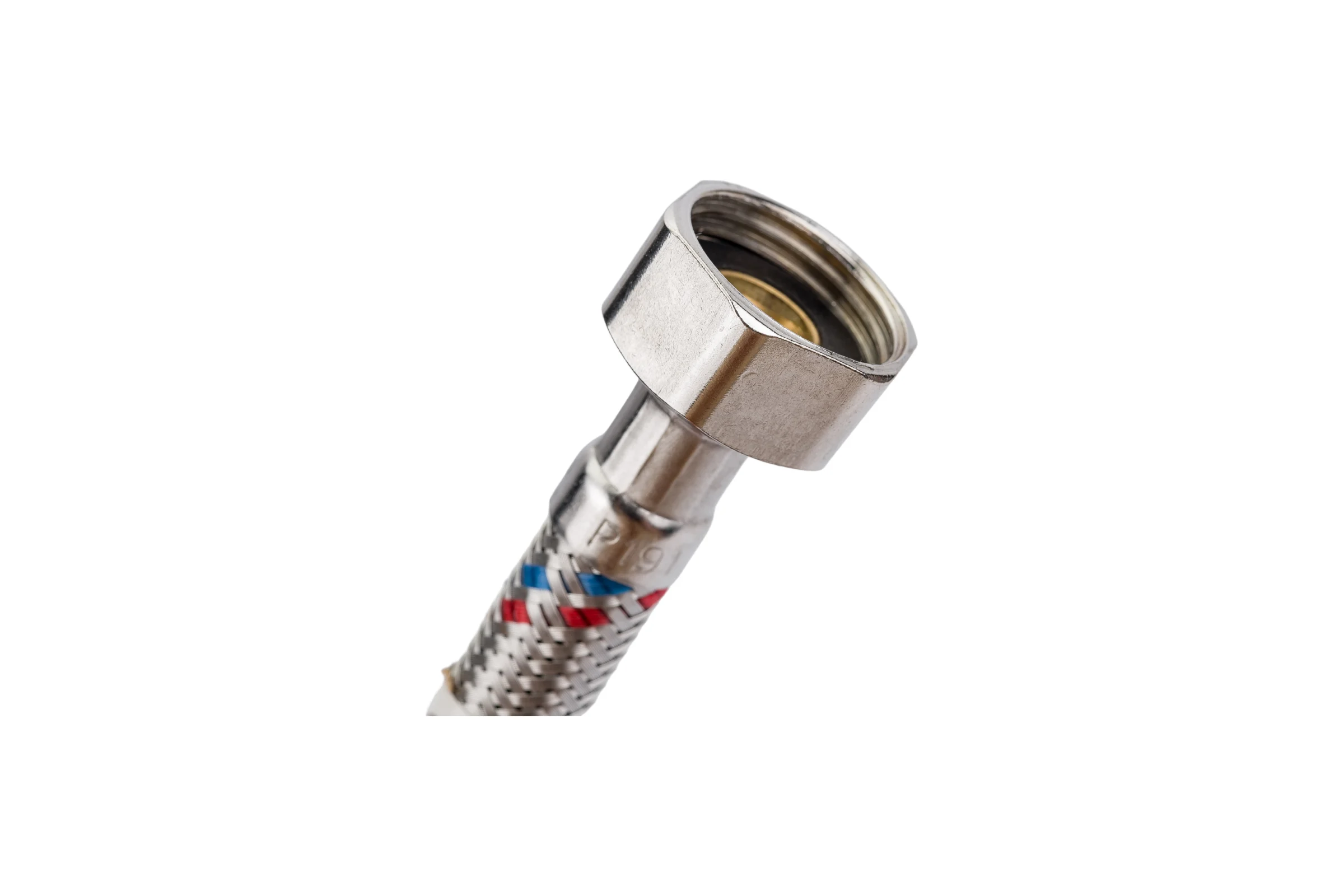 Подводка для смесителей СТМ сталь, 1/2xM10x40 см., короткий. штуцер CWFSS040