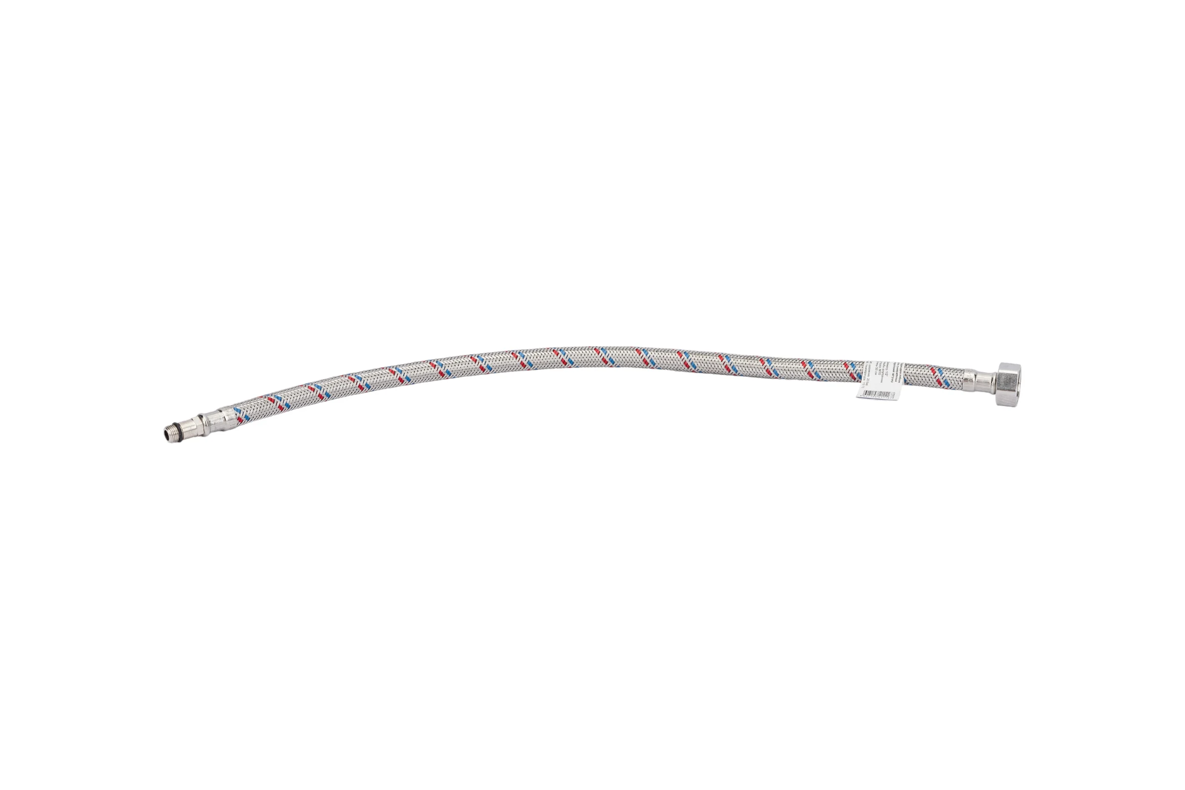 Подводка для смесителей СТМ сталь, 1/2xM10x50 см., короткий штуцер CWFSS050