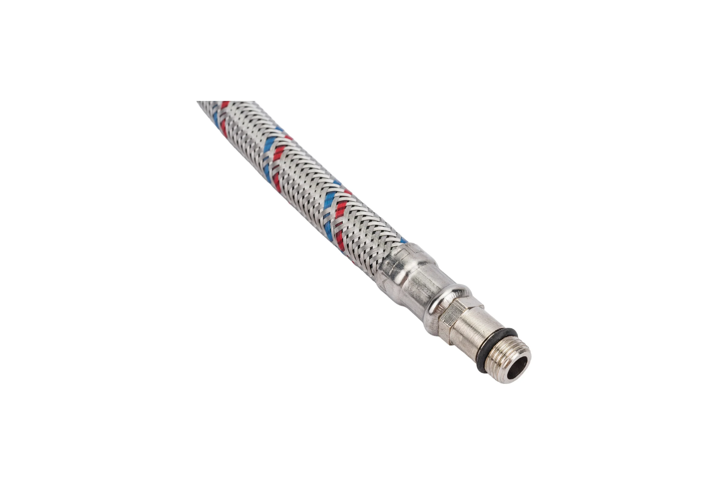 Подводка для смесителей СТМ сталь, 1/2xM10x50 см., короткий штуцер CWFSS050