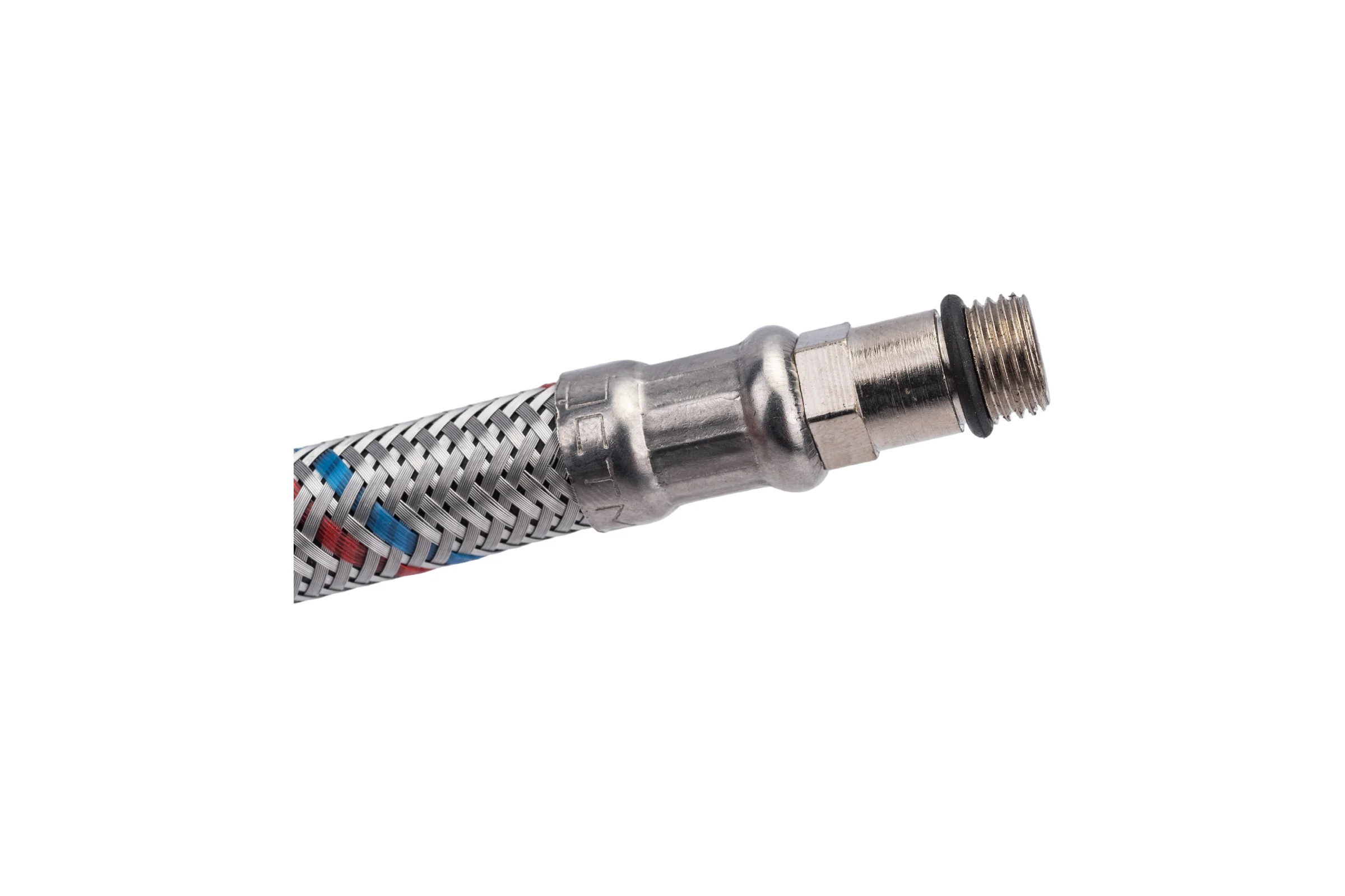 Подводка для смесителей СТМ сталь, 1/2xM10x100 см., короткий штуцер CWFSS100