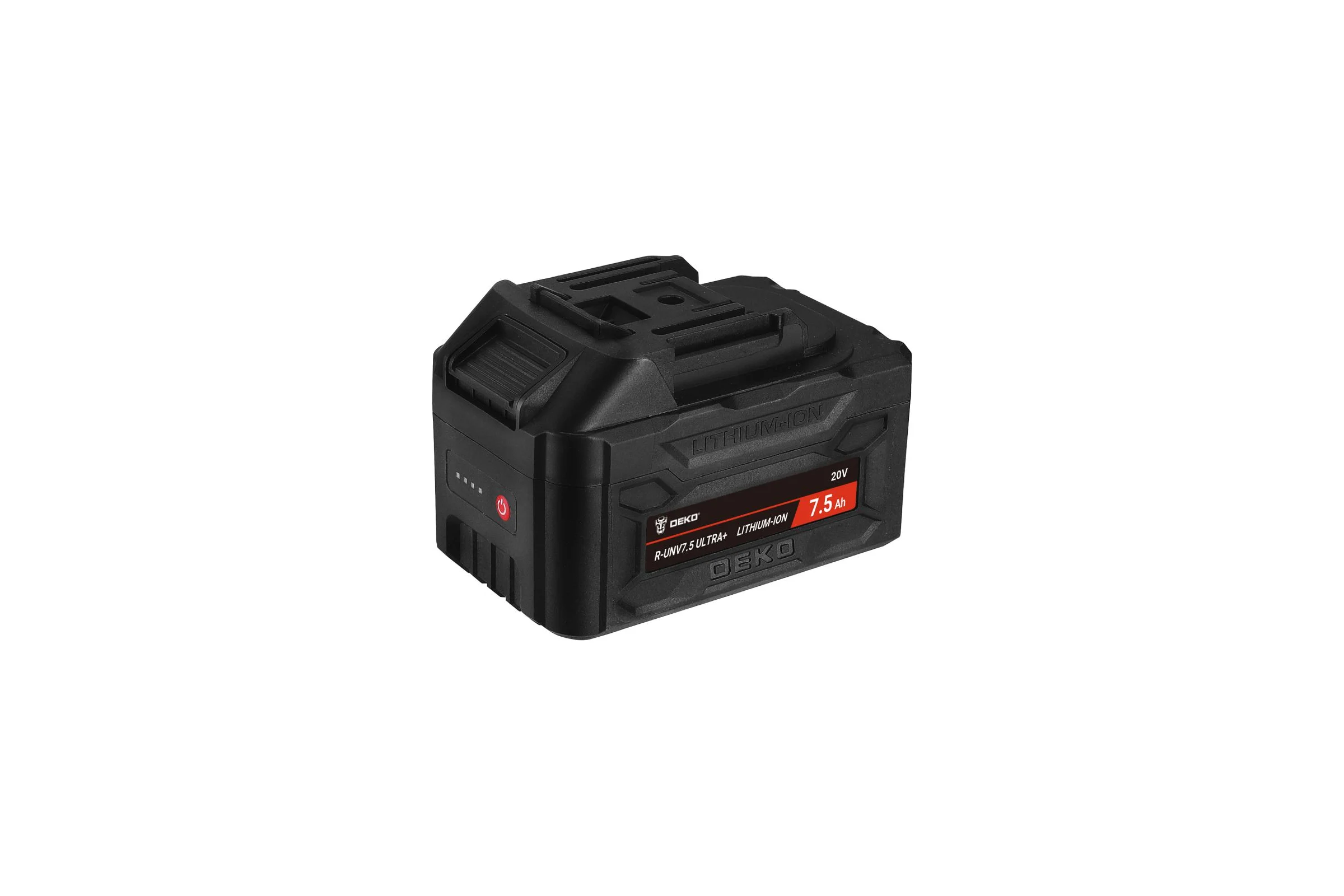 Аккумулятор DEKO R-UNV7.5 ULTRA+, Li-ion, 20В, 7.5А_ч, с повышенной токоотдачей 083-1020