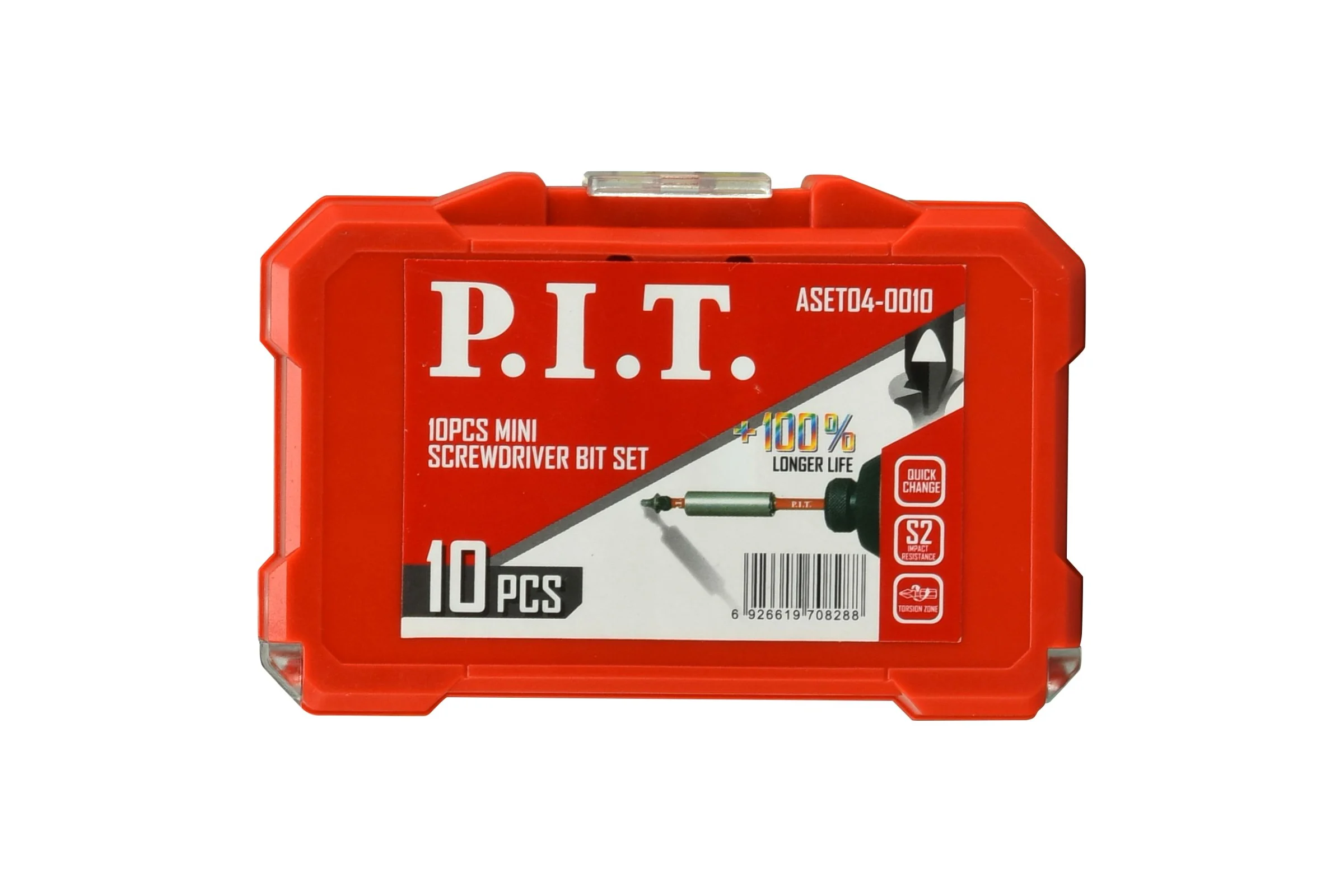 Набор бит P.I.T. 10шт ASET04-0010