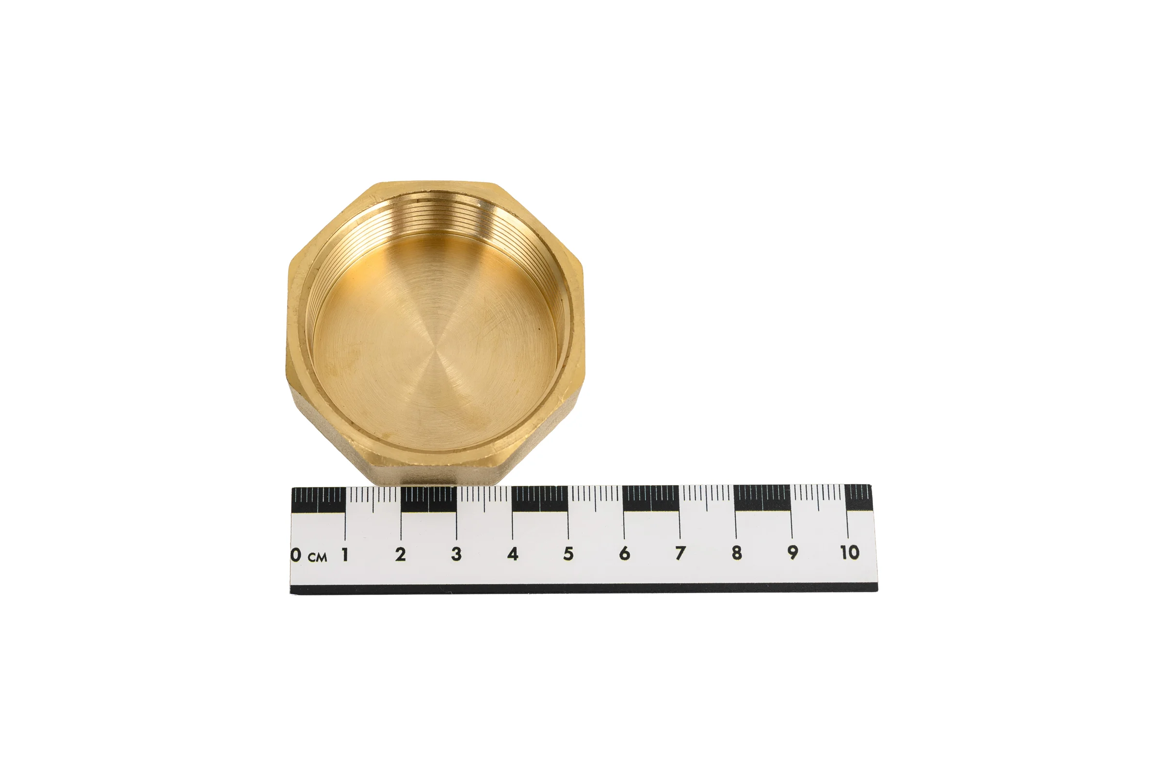 Заглушка латунная Millennium 1 1/2" с внутренней резьбой LZF4040