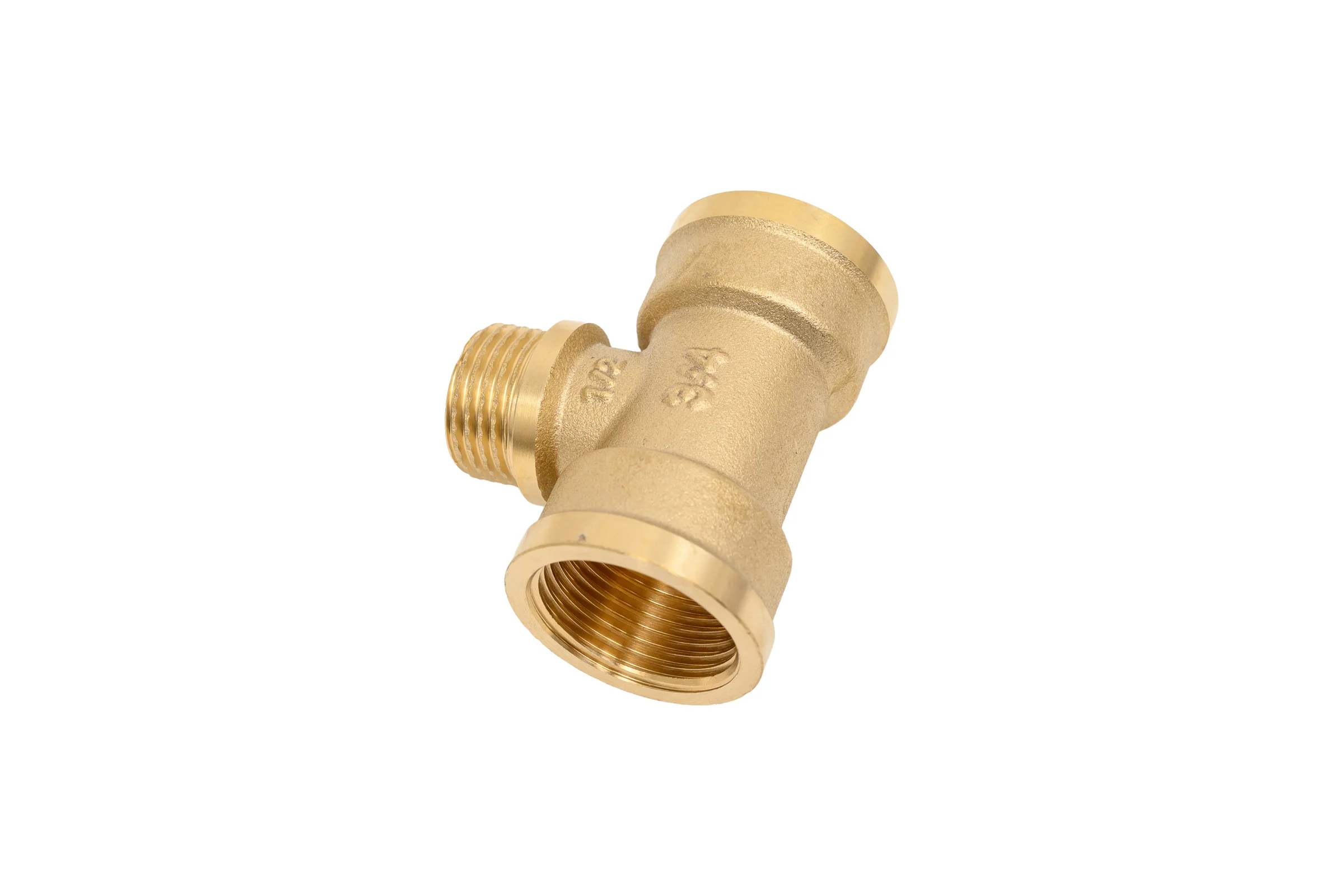 Тройник латунный Millennium переходной 3/4" х1/2"х3/4" внутренняя резьба/наружная резьба/внутренняя резьба LTFM3412