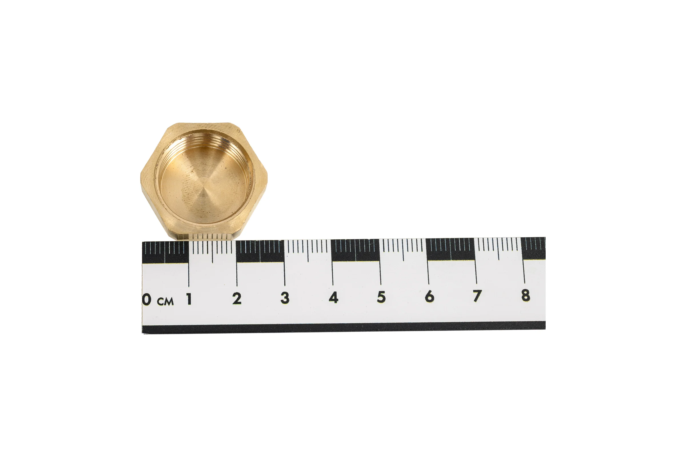Заглушка латунная Millennium 1/2" с внутренней резьбой (пр. Россия) LZF1212R