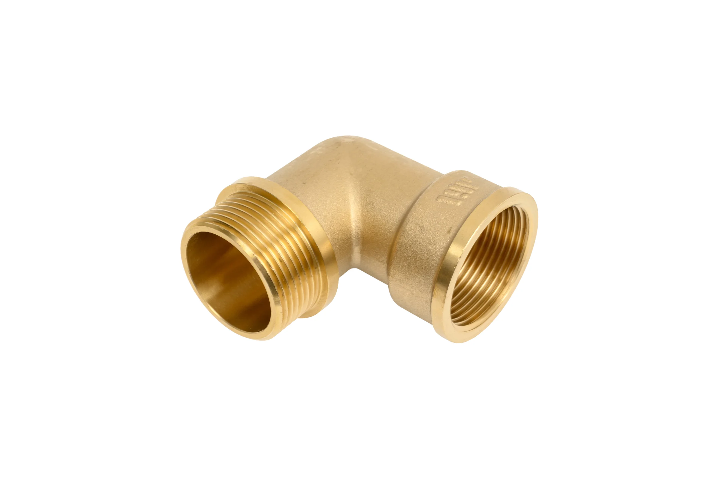 Угольник латунный Millennium 1 1/4" х 1 1/4" внутренняя/наружная резьба LUFM3232