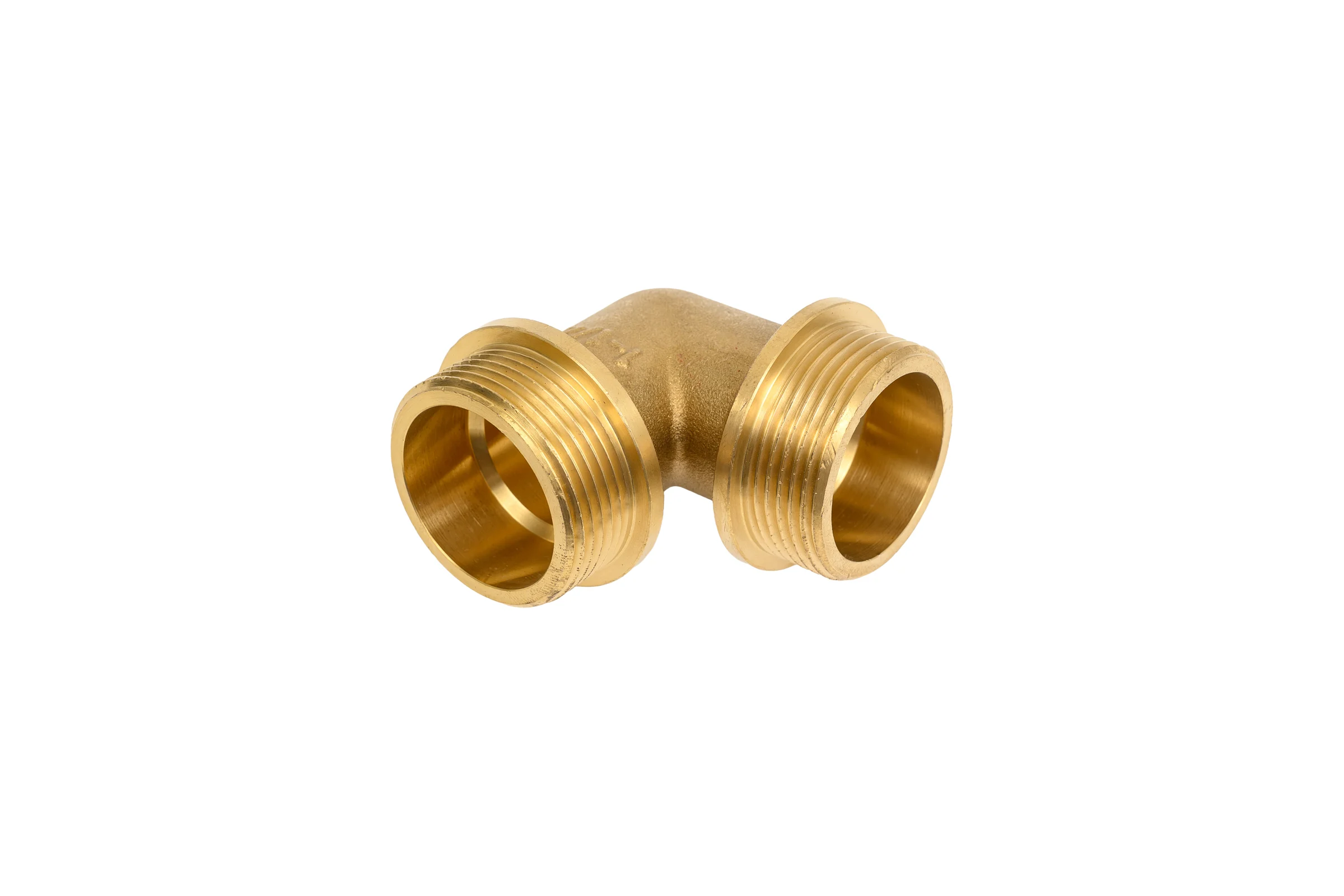 Угольник латунный Millennium 1 1/4" х 1 1/4" наружная/наружная резьба LUMM3232