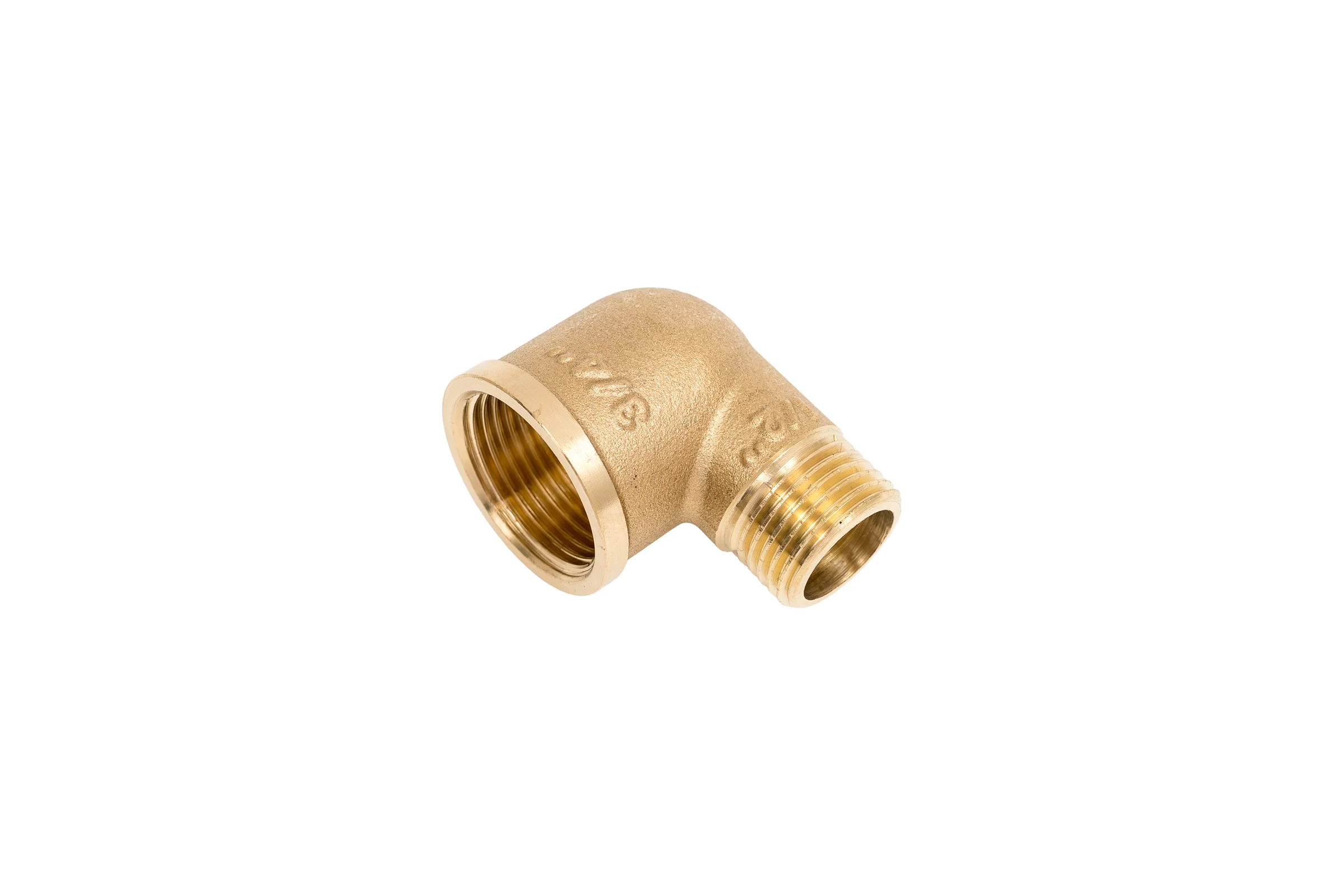 Угольник латунный переходной Millennium 3/4" х 1/2" внутренняя/наружная резьба LUFM3412