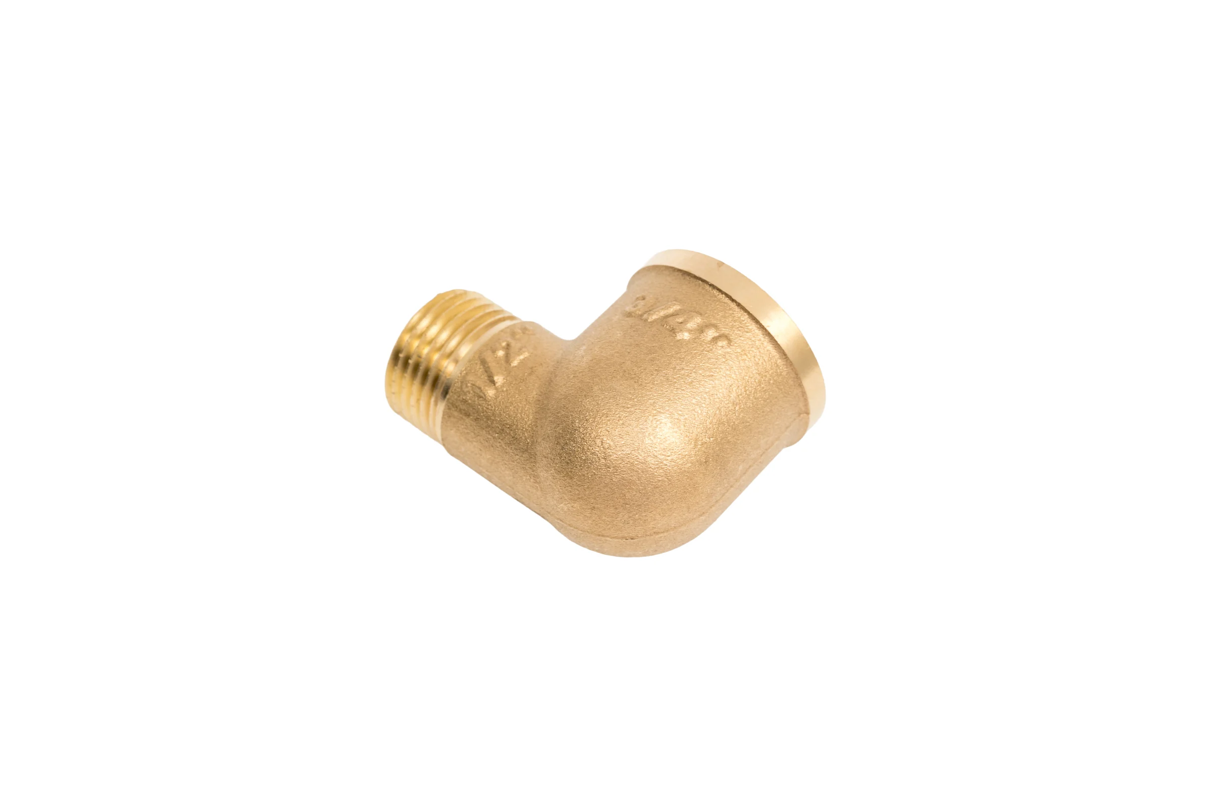 Угольник латунный переходной Millennium 3/4" х 1/2" внутренняя/наружная резьба LUFM3412
