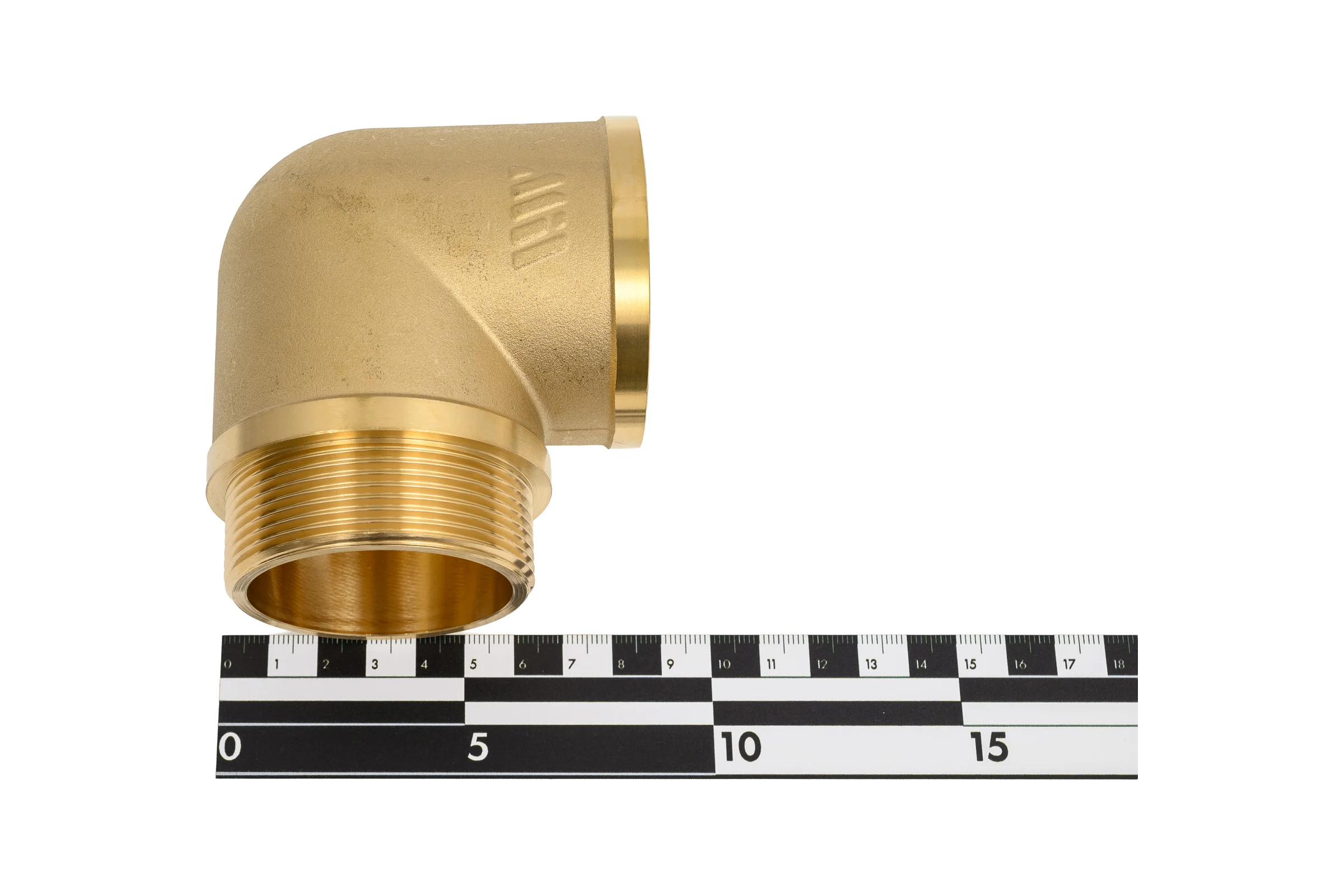 Угольник латунный Millennium 2" x 2" внутренняя/наружная резьба LUFM5050