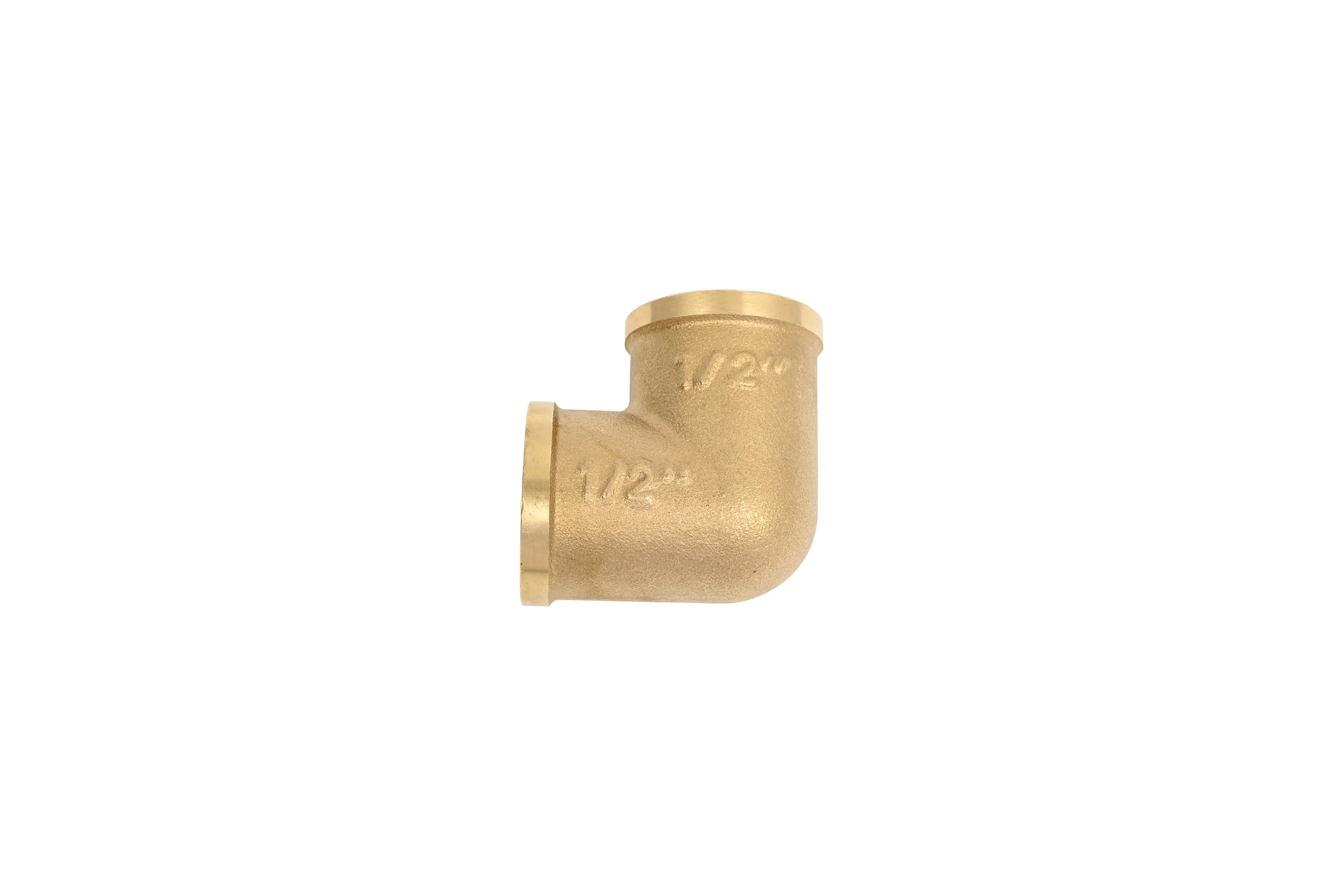 Угольник латунный Millennium 1/2" x 1/2" внутренняя/внутренняя резьба LUFF1212