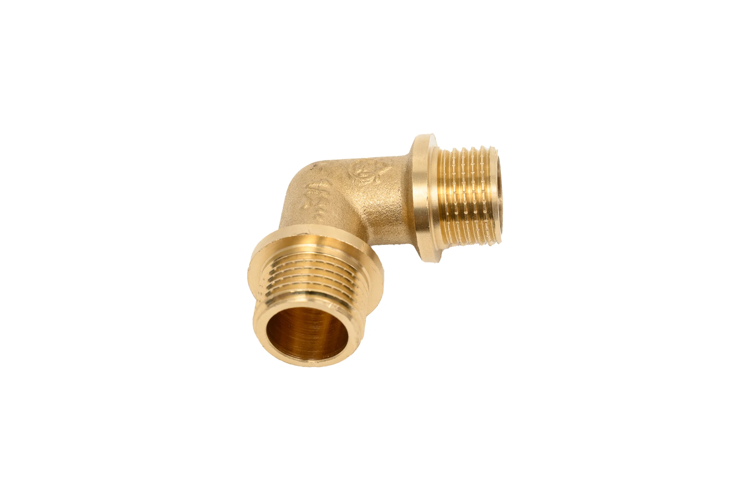 Угольник латунный Millennium 1/2" x 1/2" наружная/наружная резьба LUMM1212